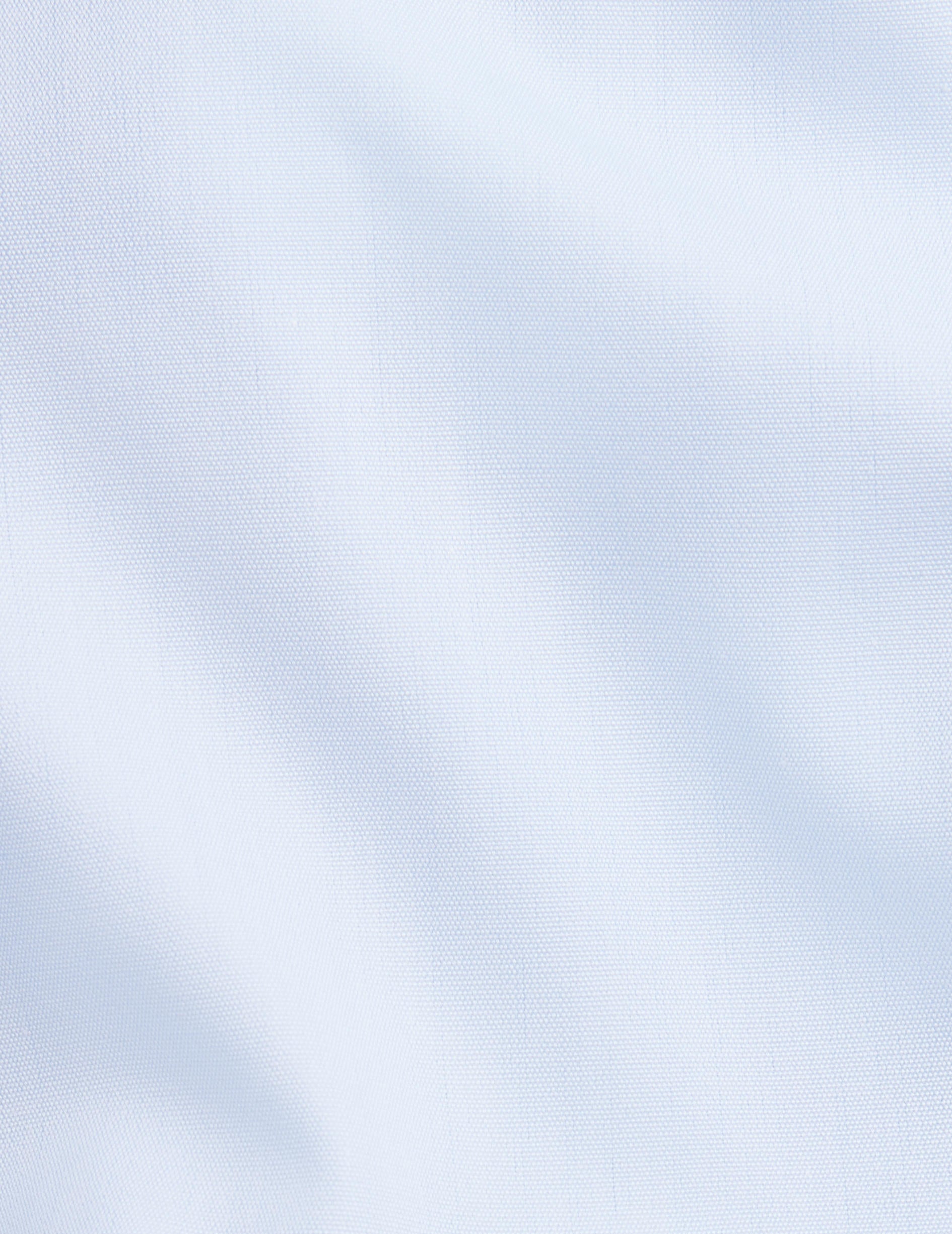 Fitted blue shirt - Poplin - Figaret Collar