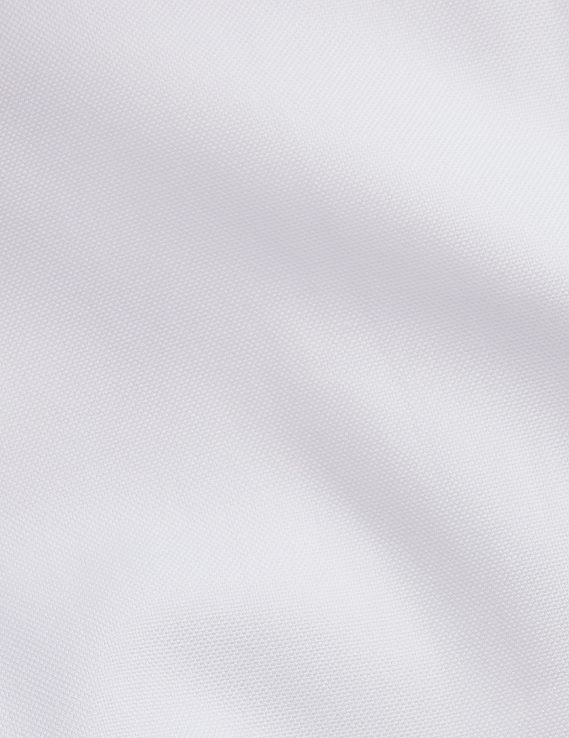 Semi-fitted white shirt - Pinpoint - Figaret Collar
