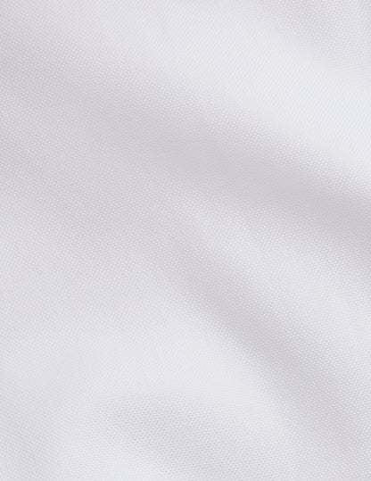 Semi-fitted white shirt