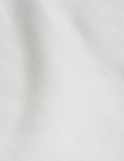 white linen Gaspard shirt