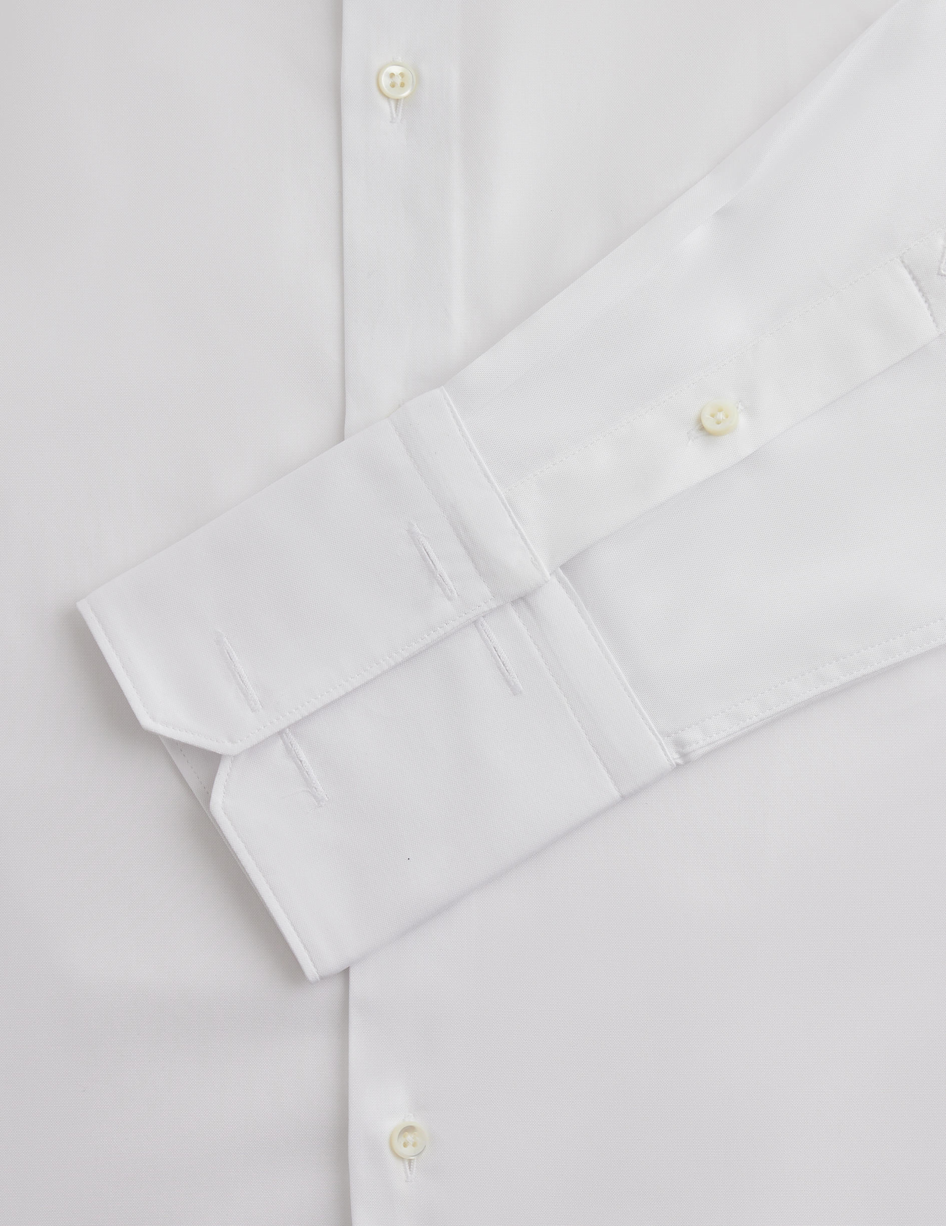Classic white shirt - Pinpoint - Figaret Collar - French Cuffs