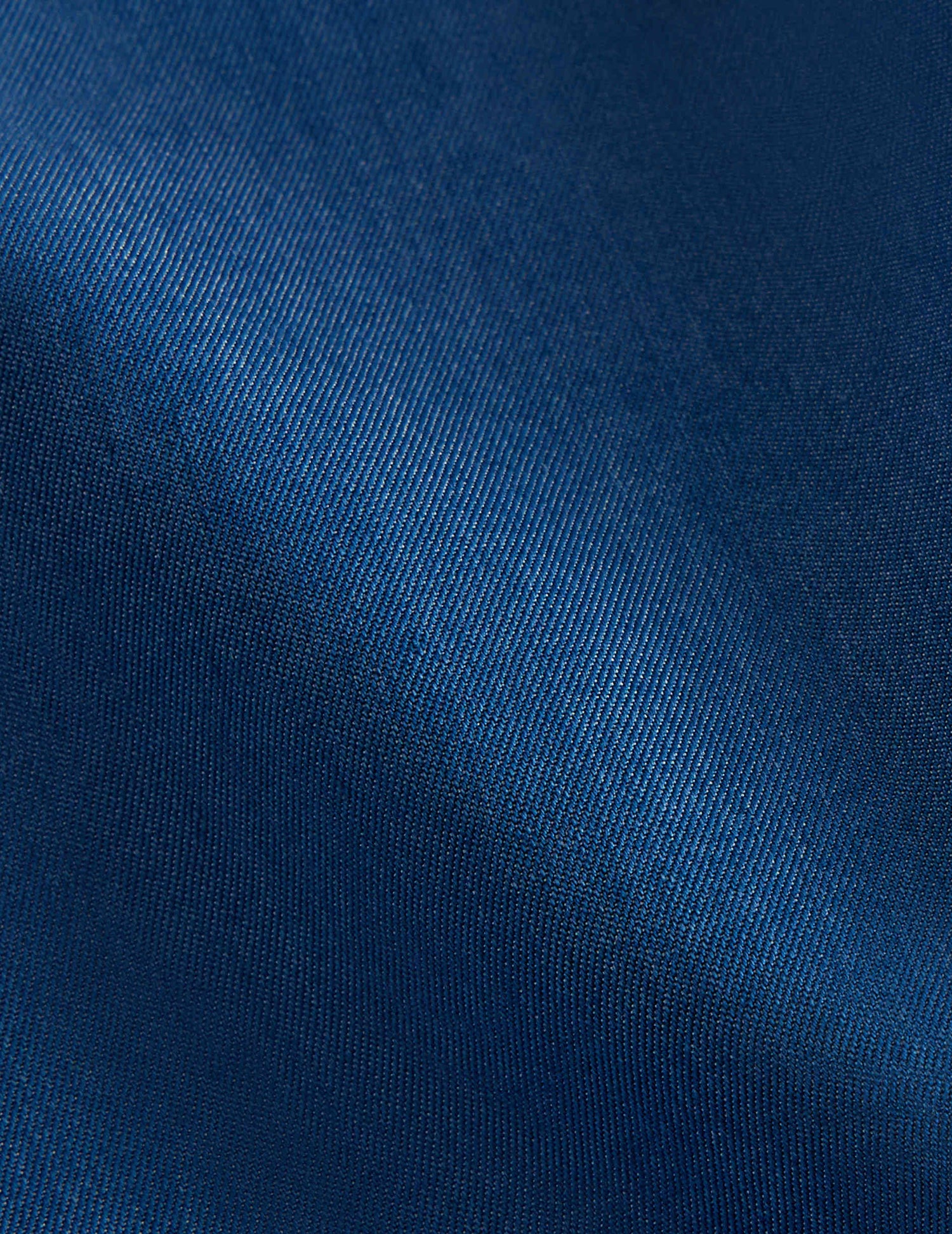 Unisex Blue denim "Je t'aime" shirt - Denim - Figaret Collar#11