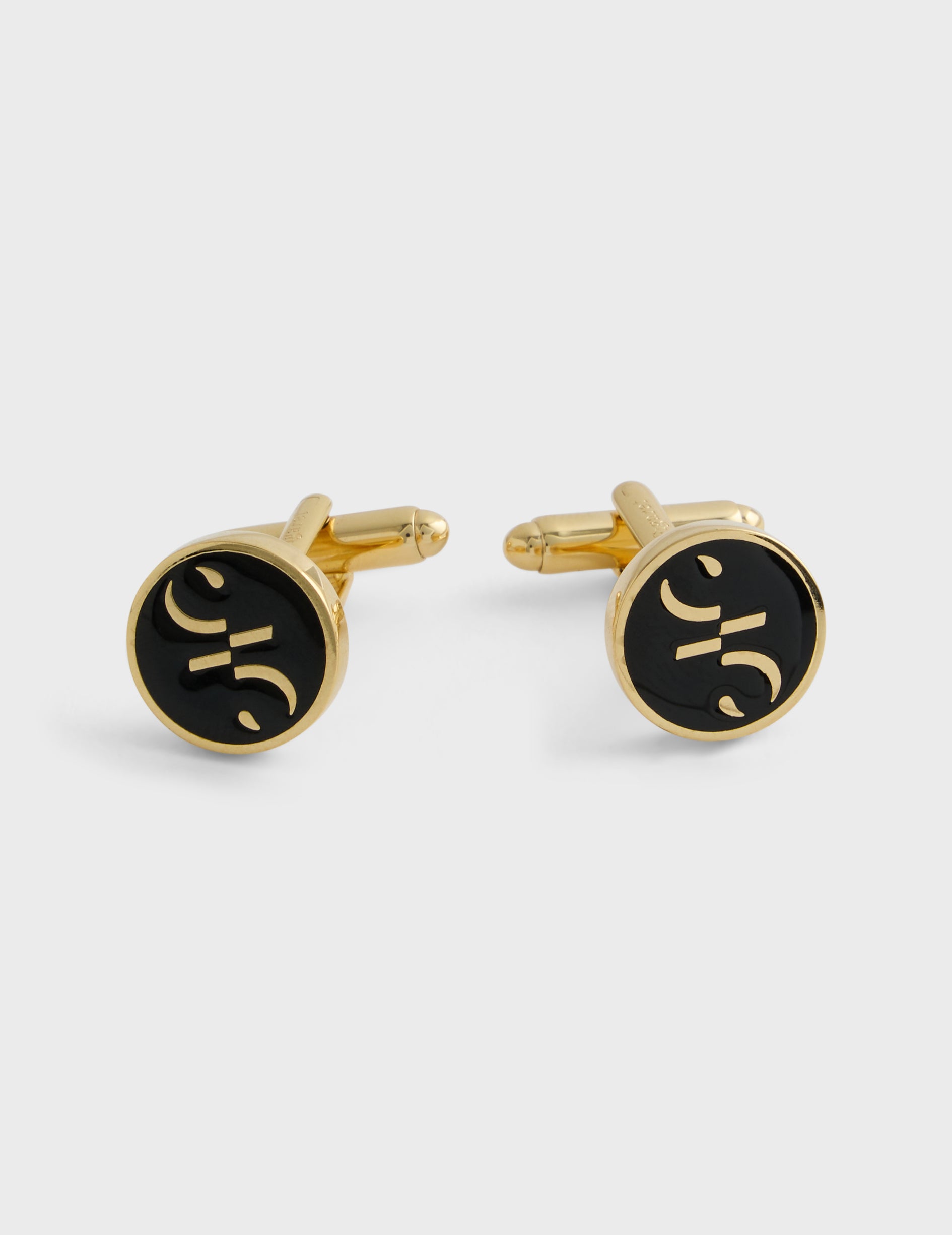 Gold cufflinks 55