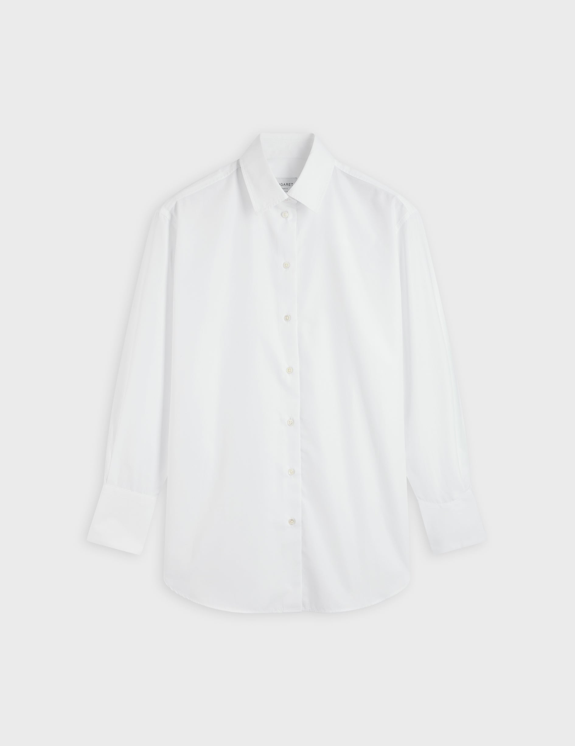 white Oversized Mathilde shirt - Poplin