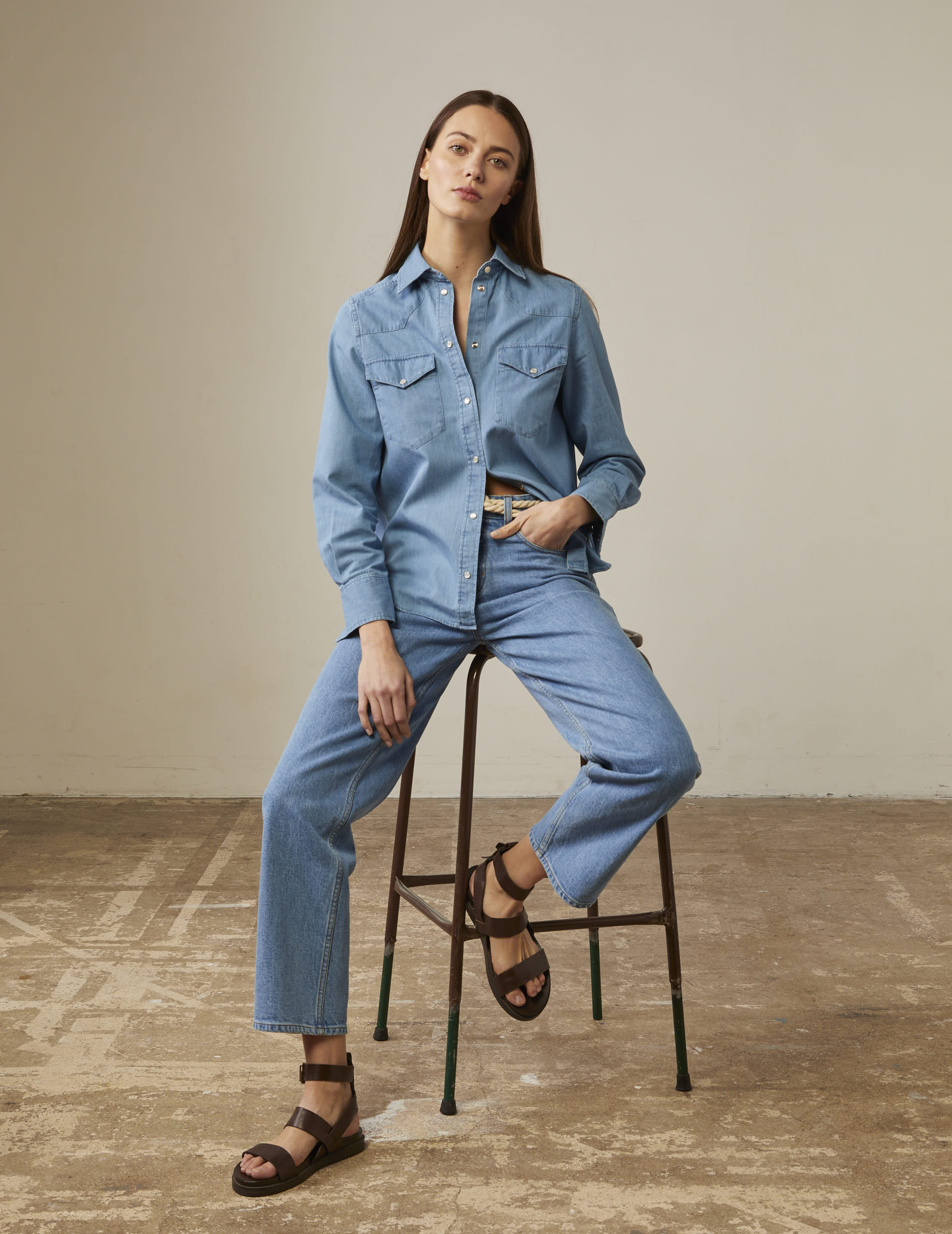 Henora jeans in blue denim