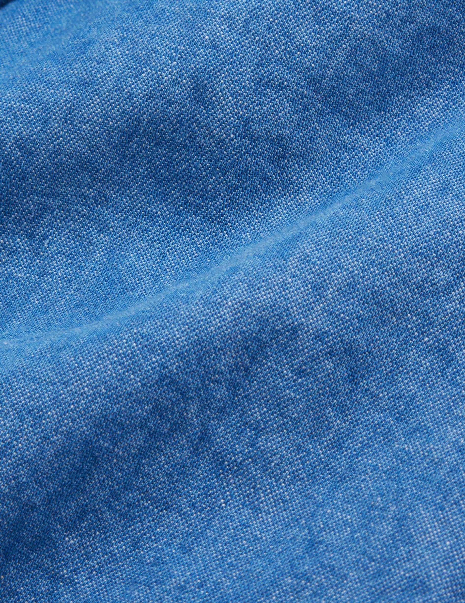 Gabriel blue denim shirt - Denim - American Collar