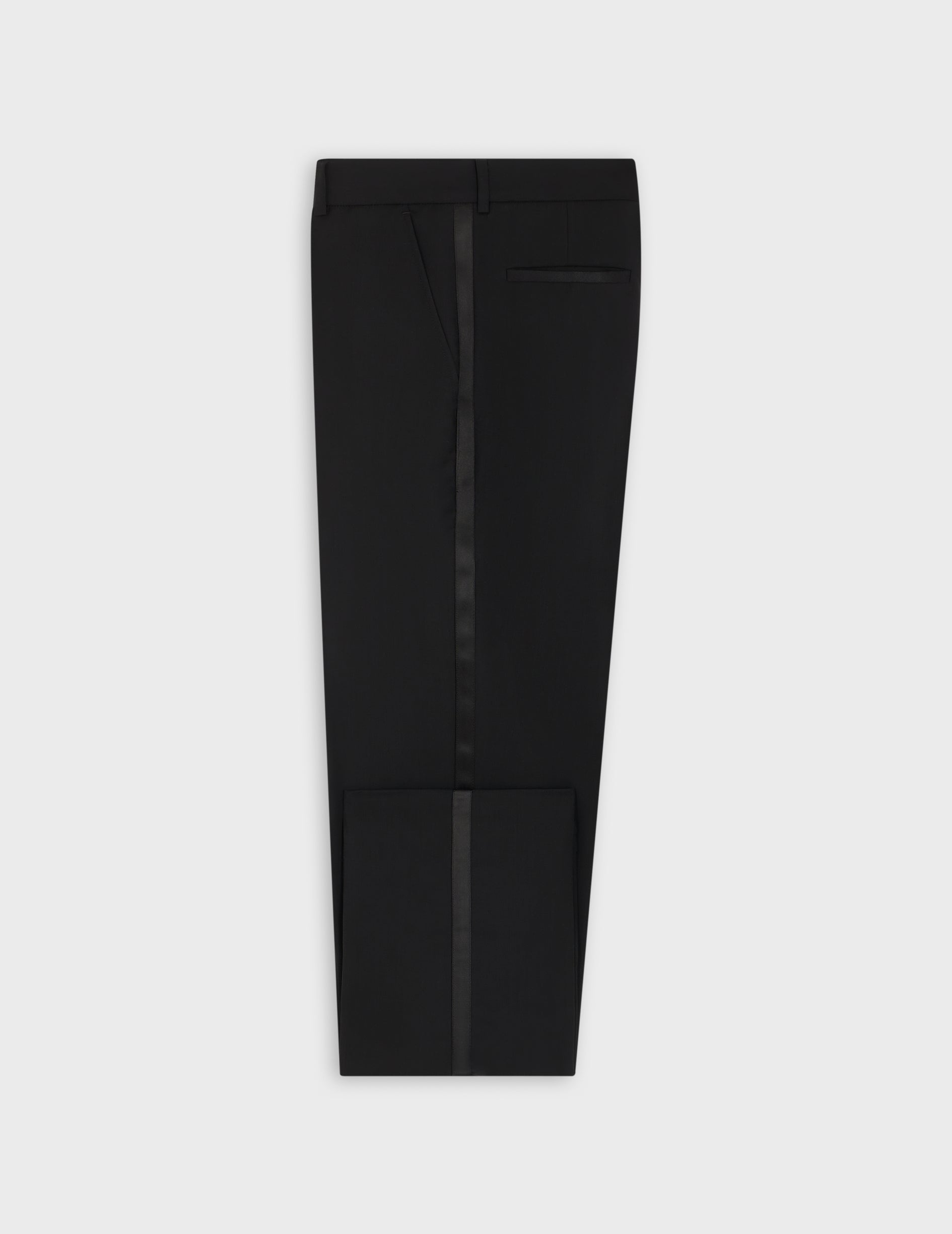 Black German tuxedo pants
