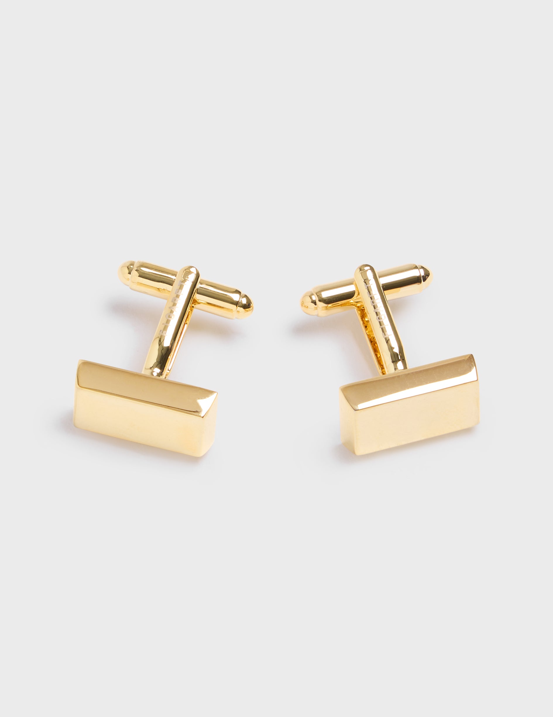 Gold cufflinks