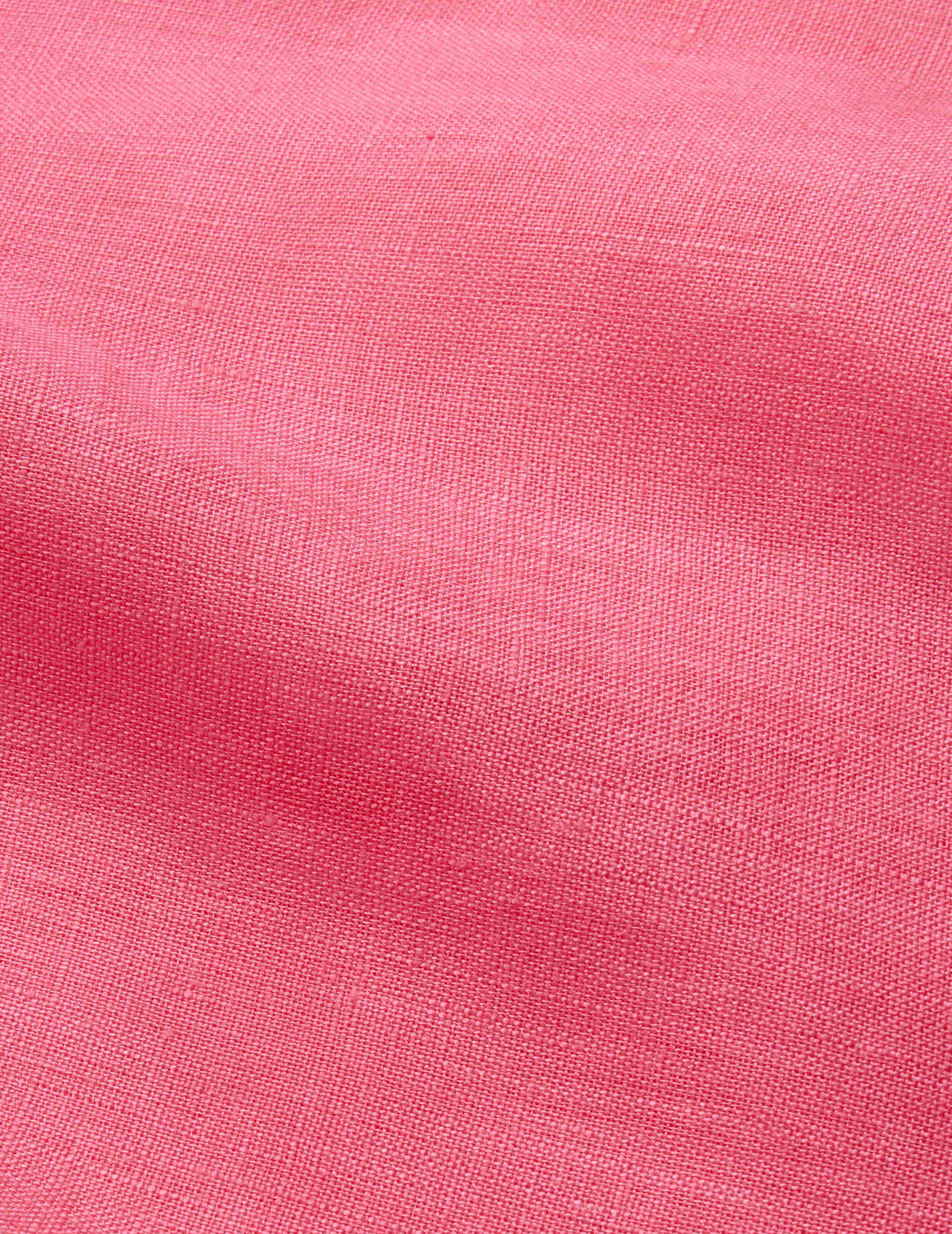 Gabriel shirt in pink linen - Linen - American Collar
