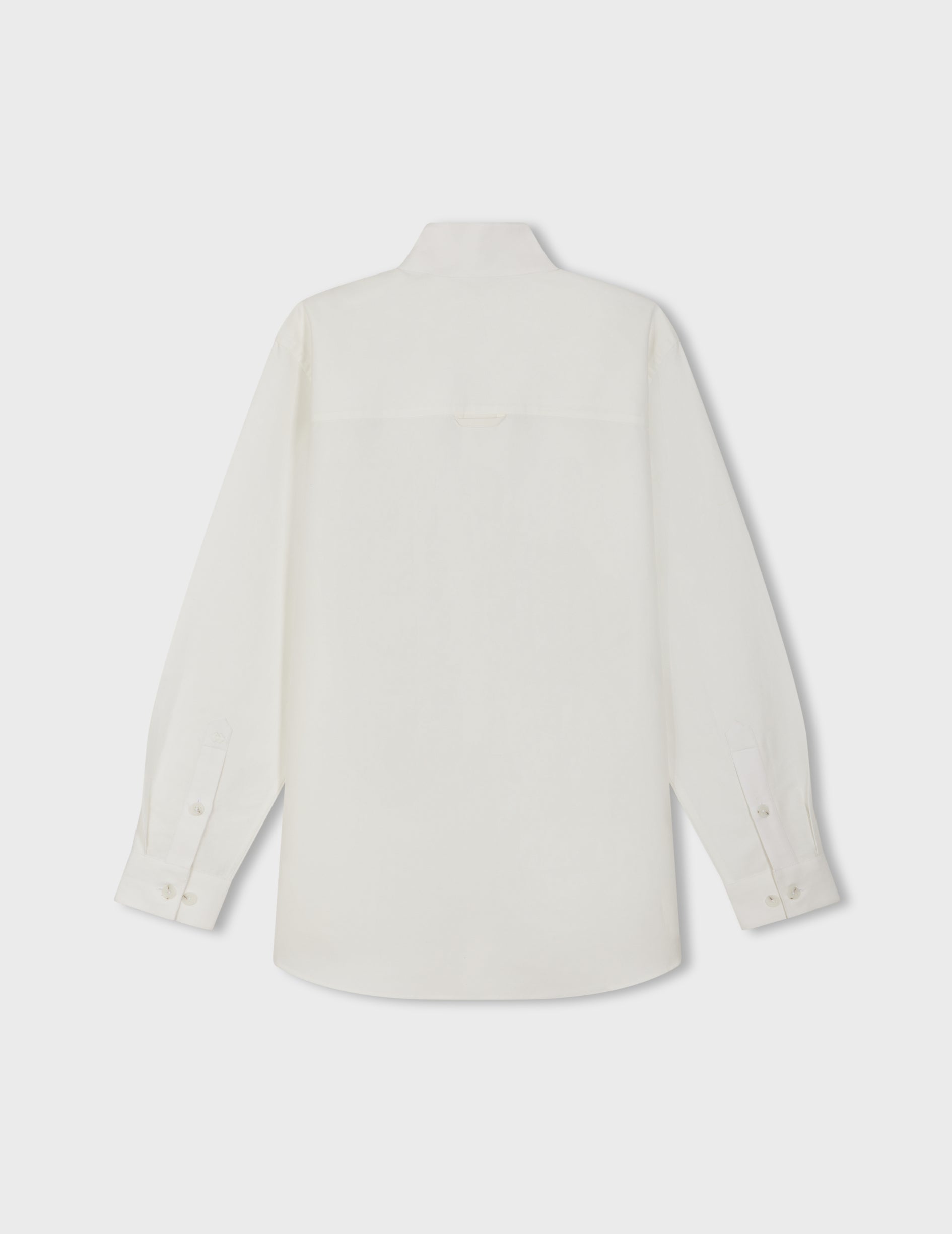 White Montmartre shirt - Linen - Right amount Collar