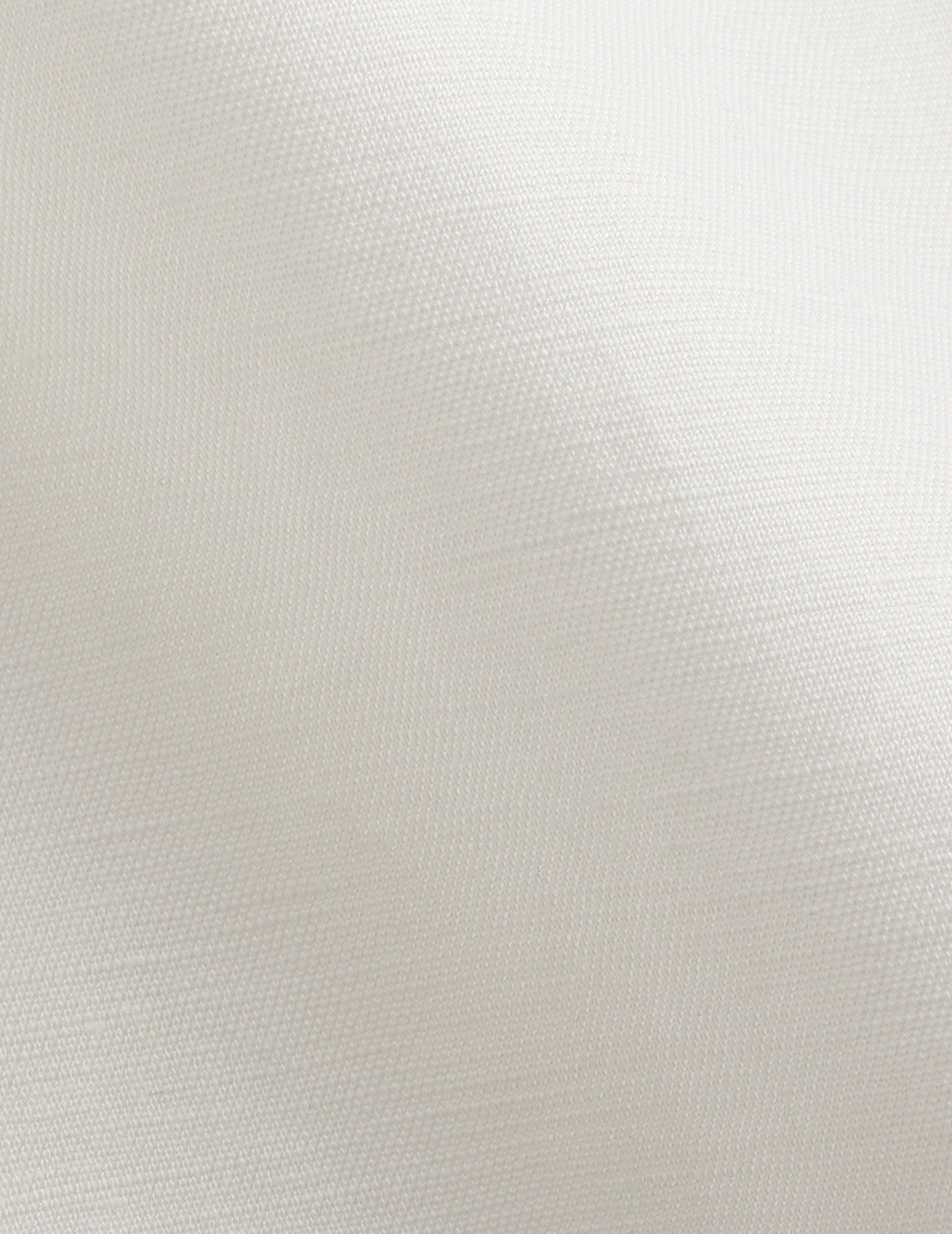 White Montmartre shirt - Linen - Right amount Collar