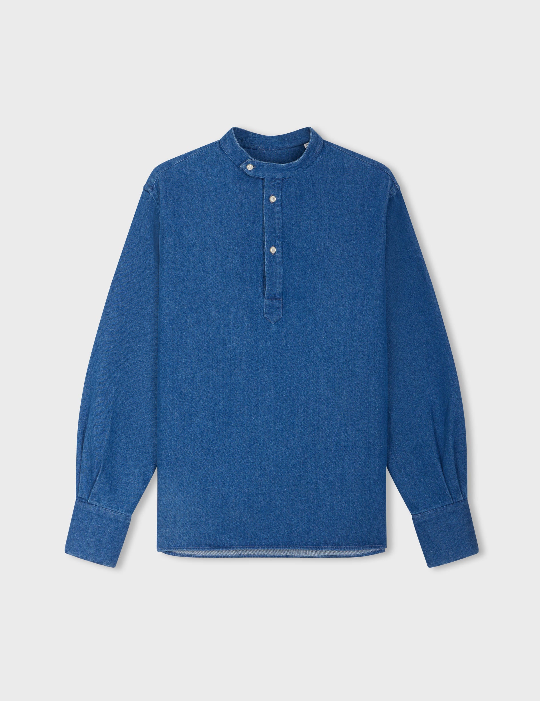 Denim Palais Royal shirt - Denim - Officer Collar