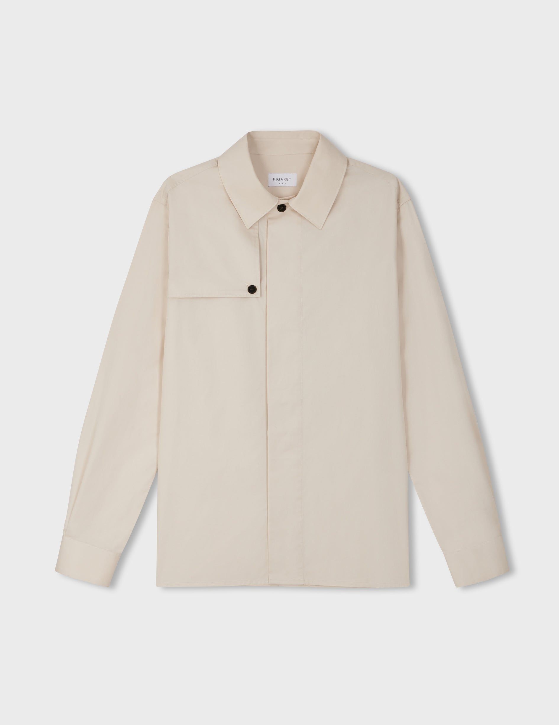 ecru Saint-Germain shirt - Twill - Shirt Collar