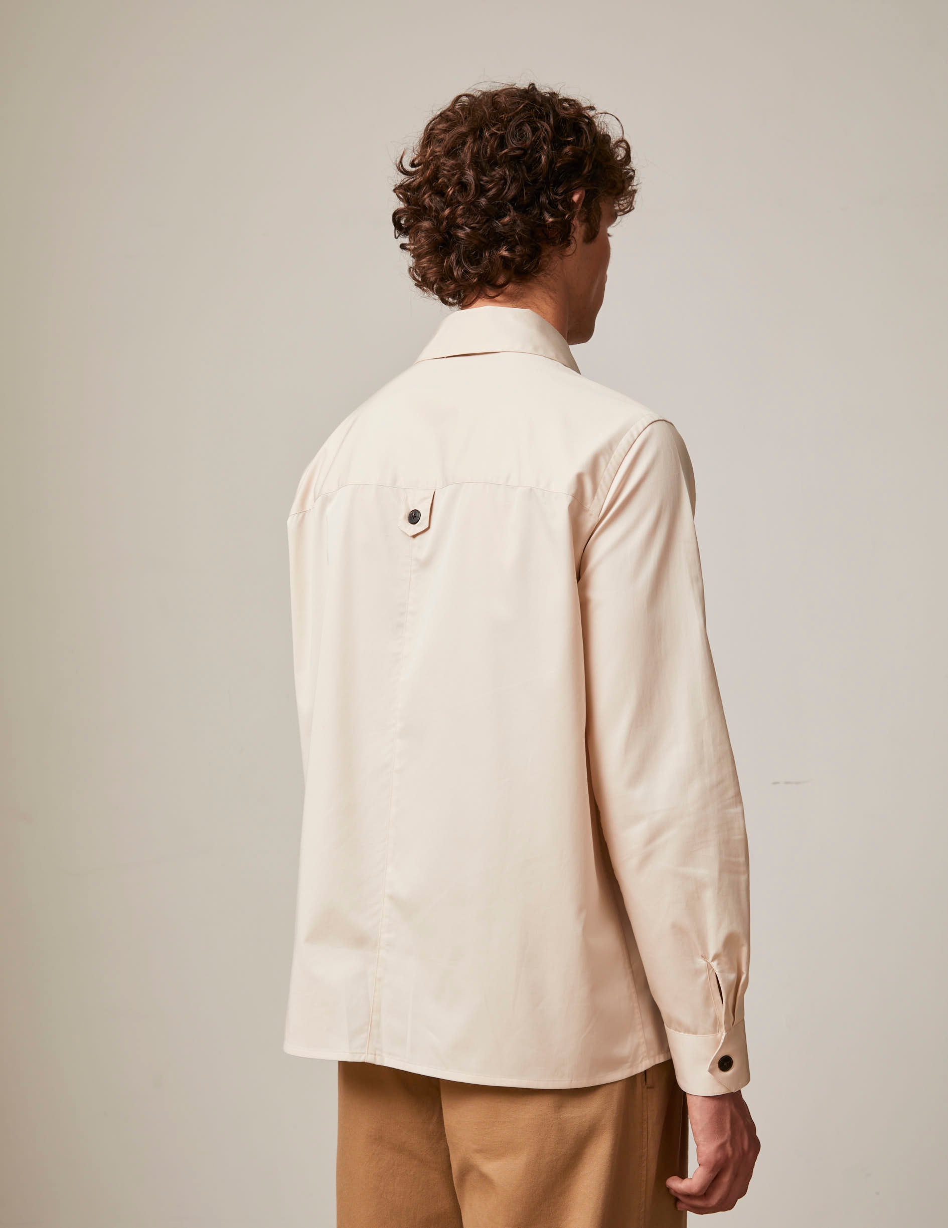 ecru Saint-Germain shirt - Twill - Shirt Collar