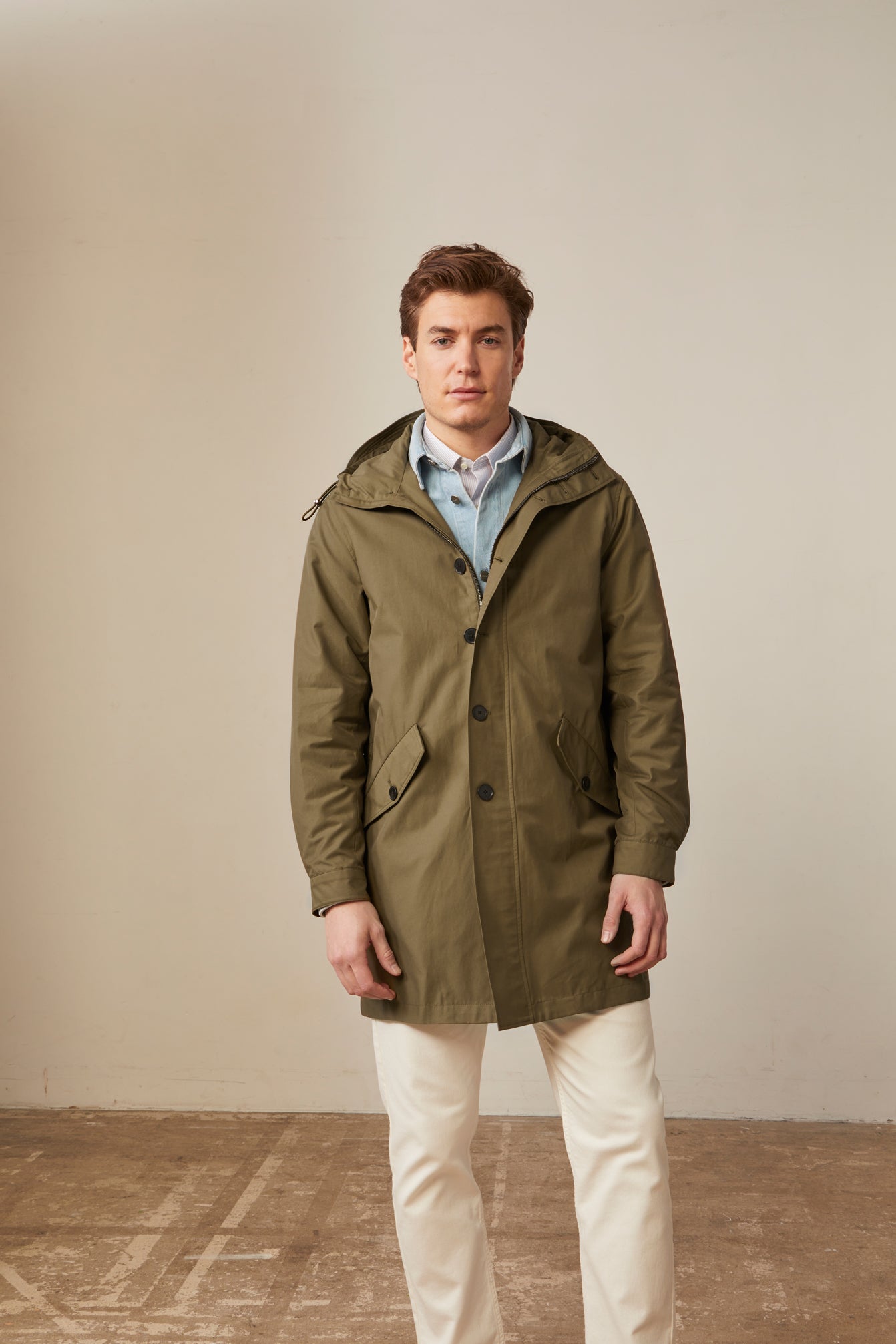 Khaki Hector parka