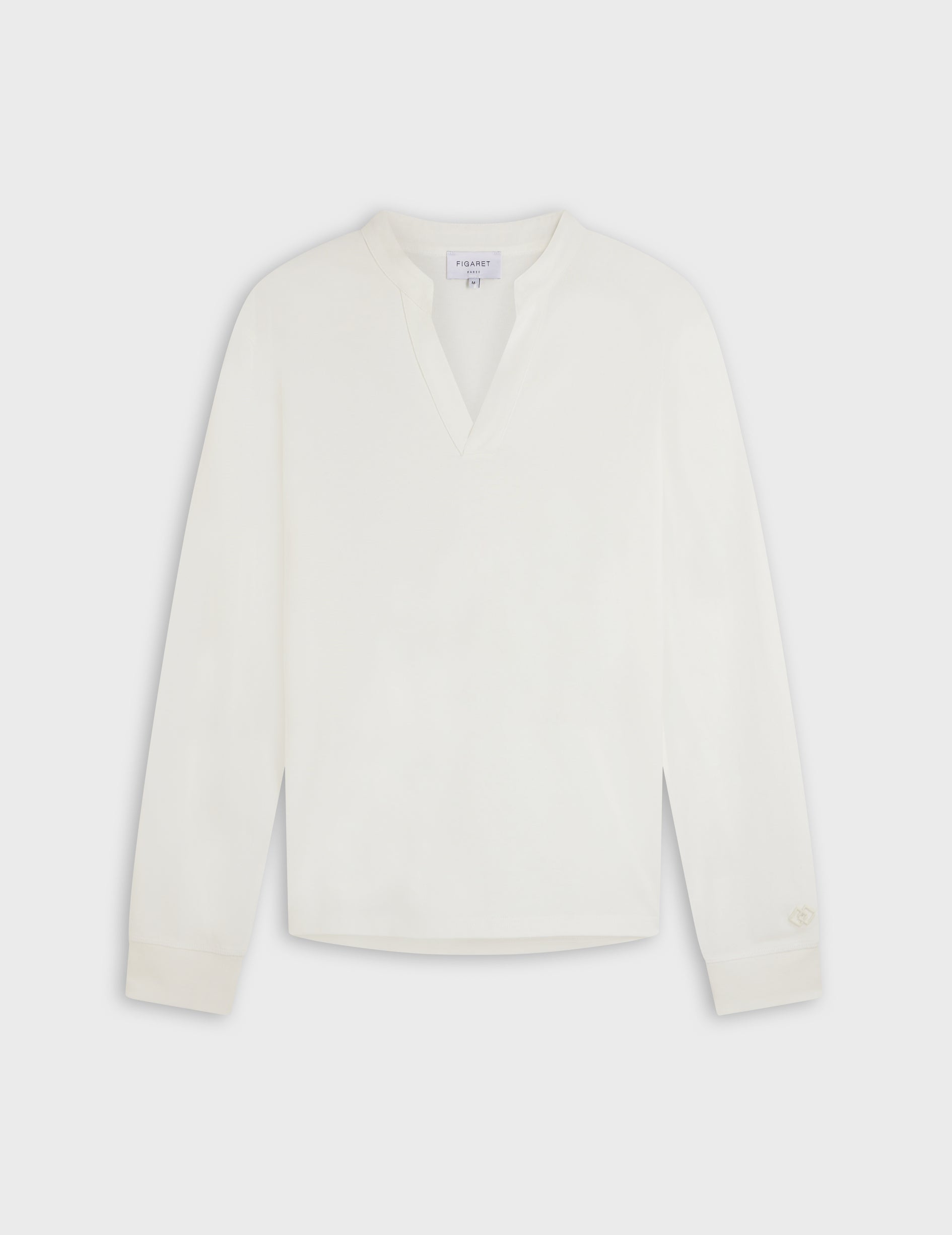 ecru cotton Charles T-shirt