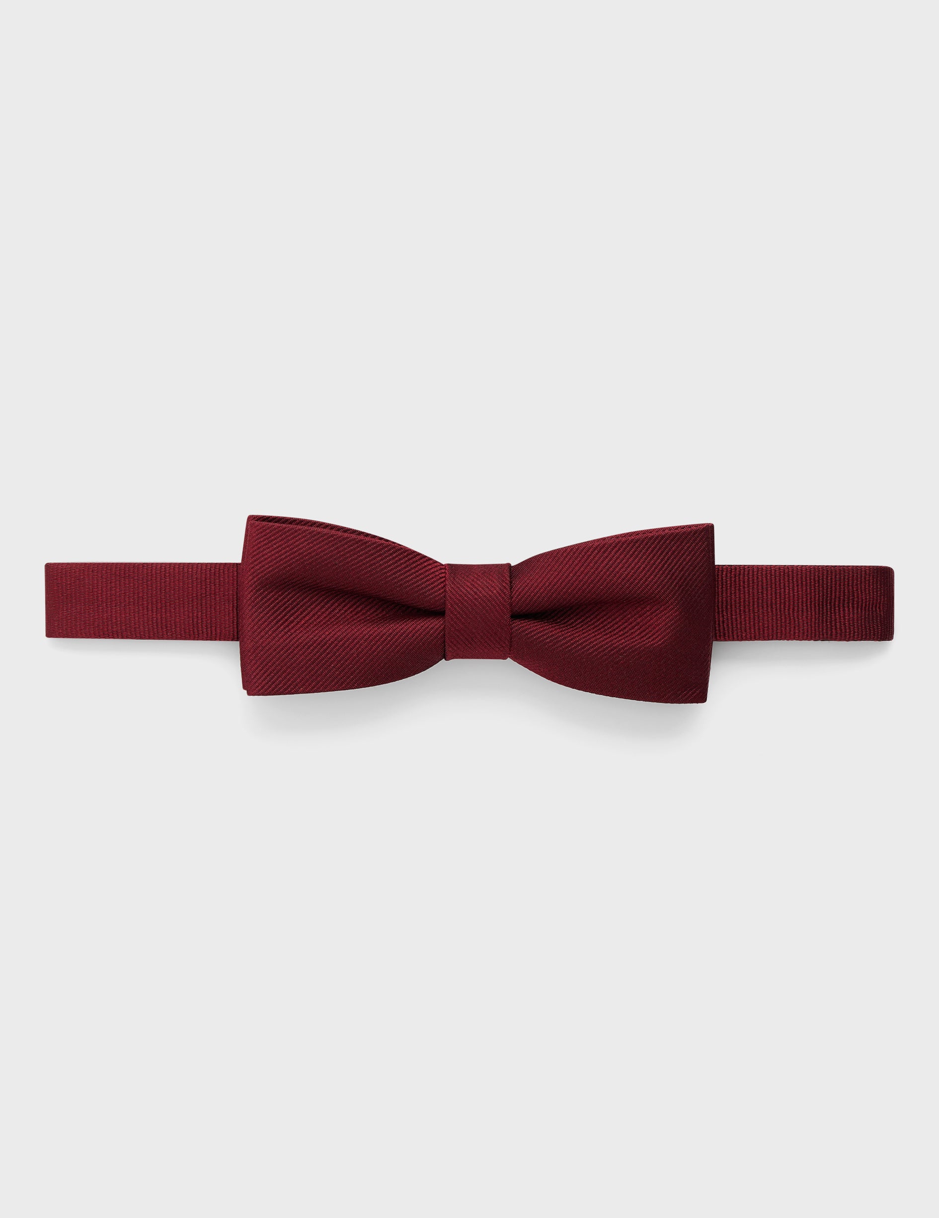 burgundy Bow tie