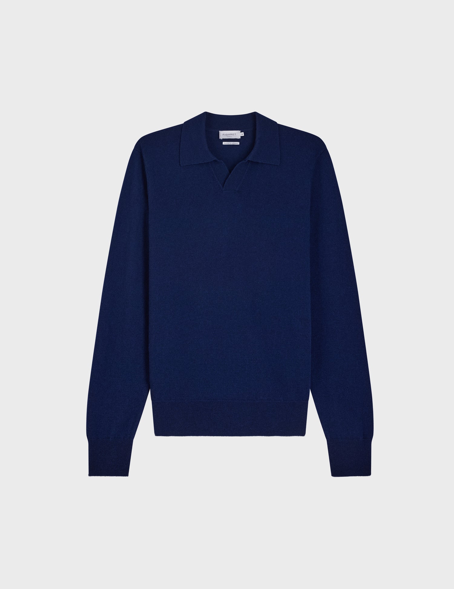 Ilian cashmere and wool sweater in navy blue