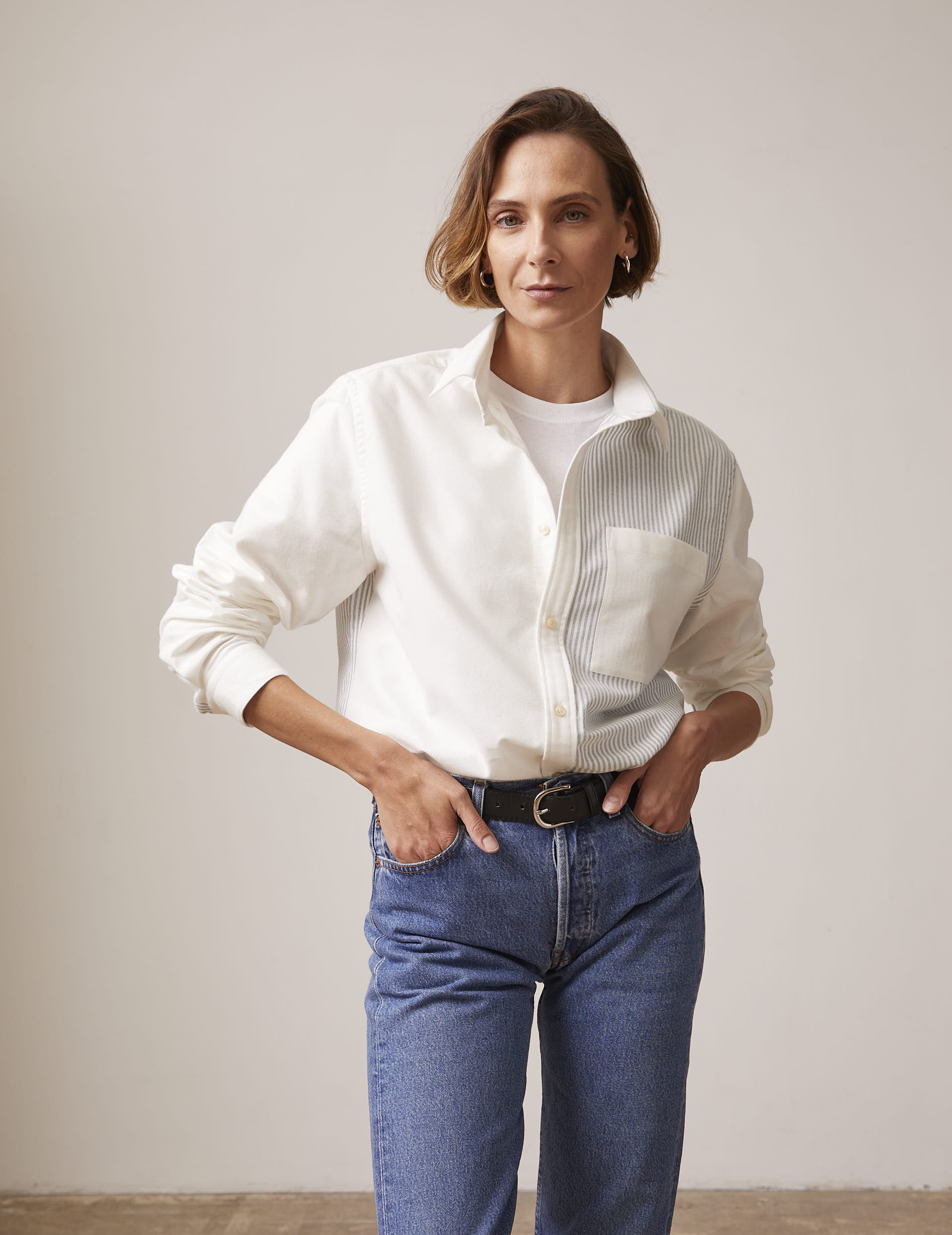 Ecrue William Fun shirt - Brushed oxford - American Collar