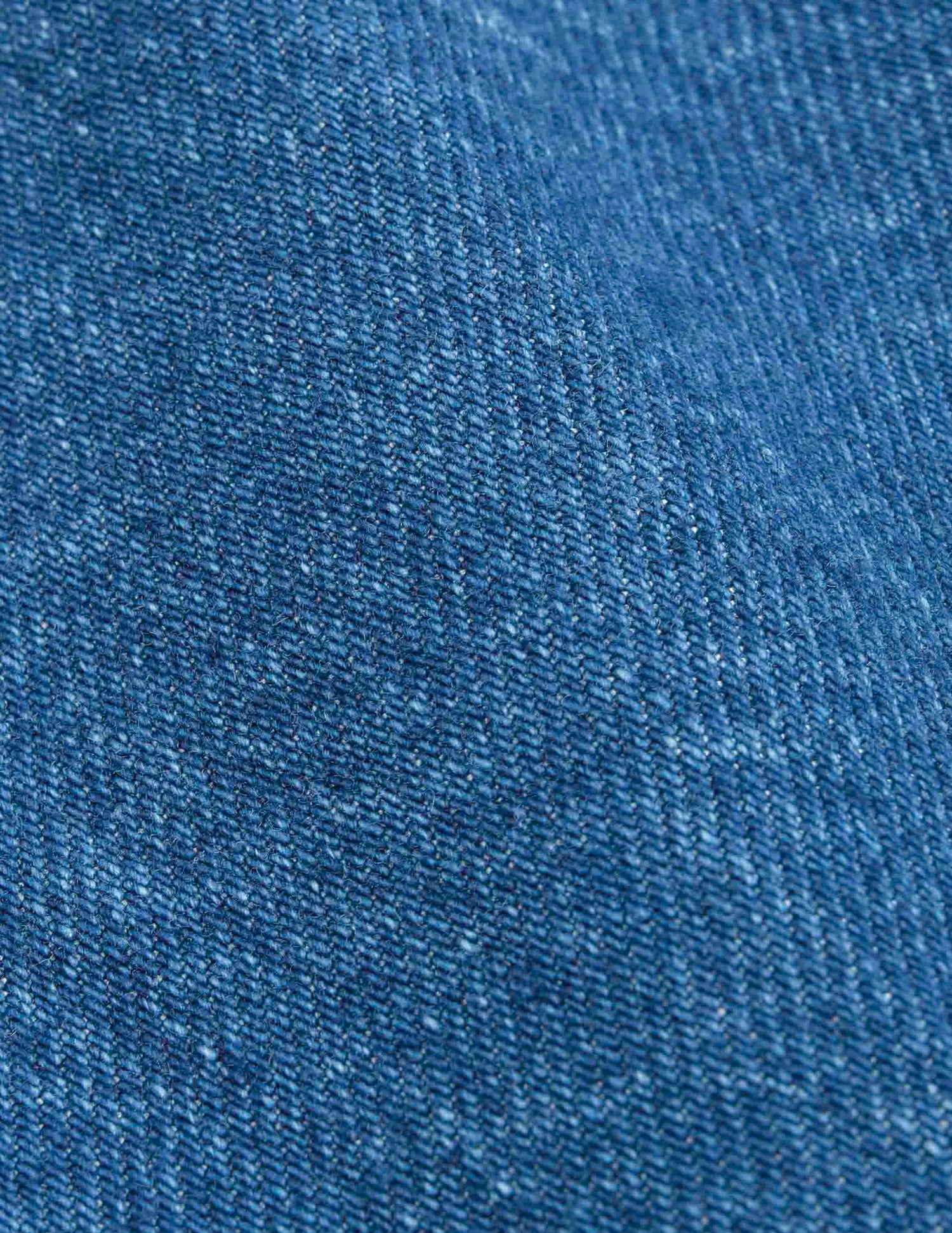 Oversized navy blue denim Lorelie shirt - Denim - Shirt Collar#6