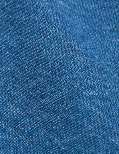 Oversized navy blue denim Lorelie shirt