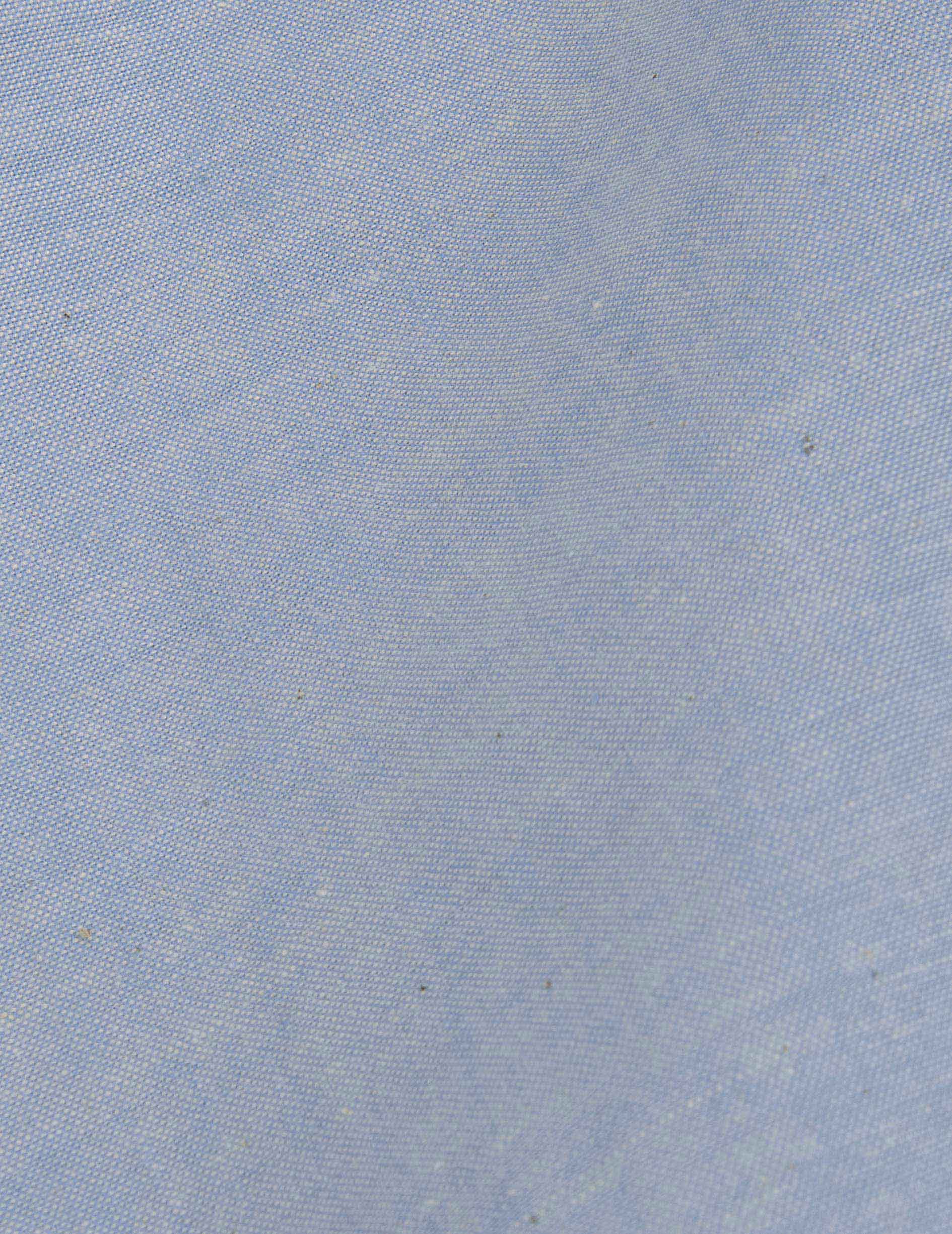 Blue Armand shirt - Selvedge canvas - Prodigious buttoned Collar