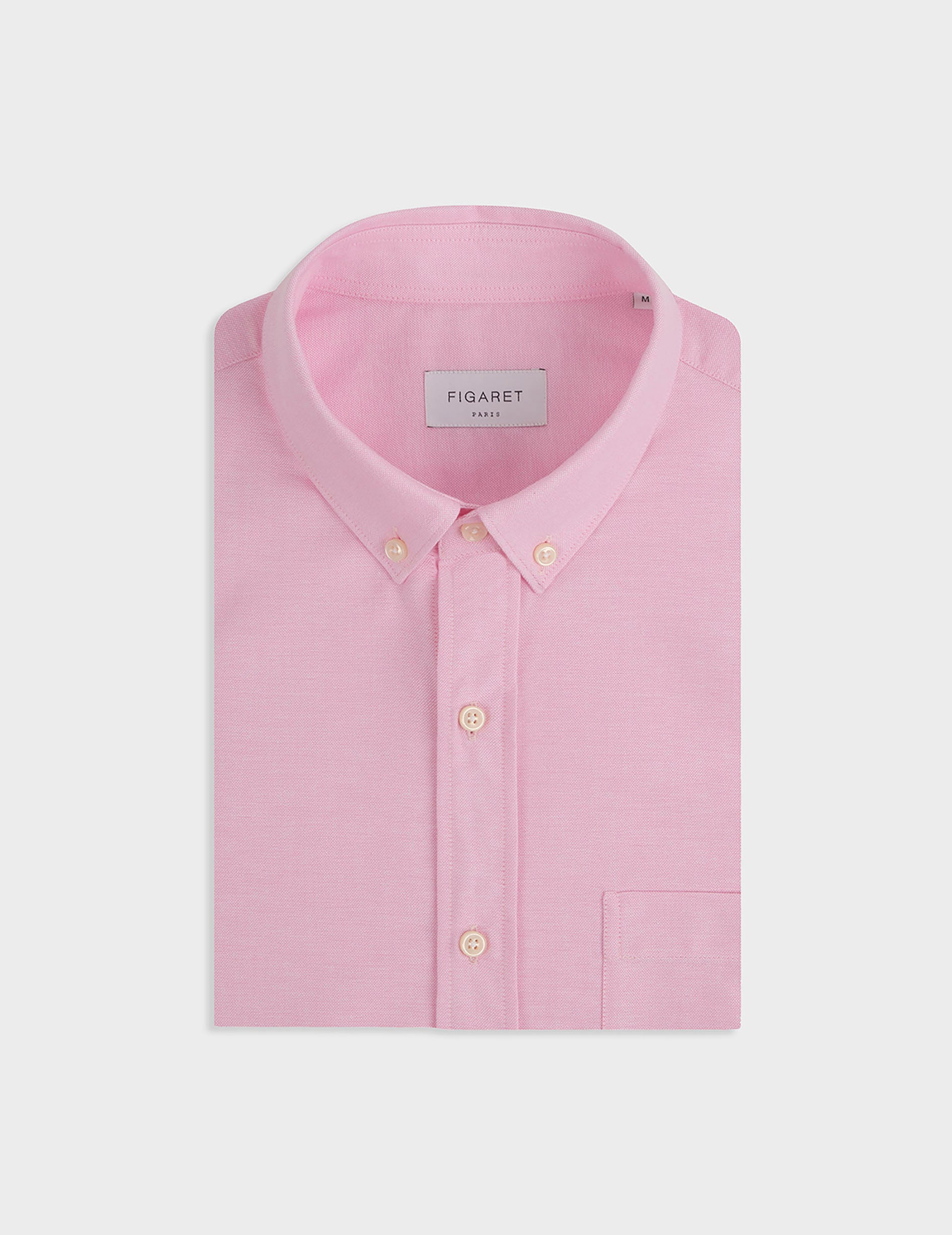 Pink Gabriel shirt - Oxford - American Collar