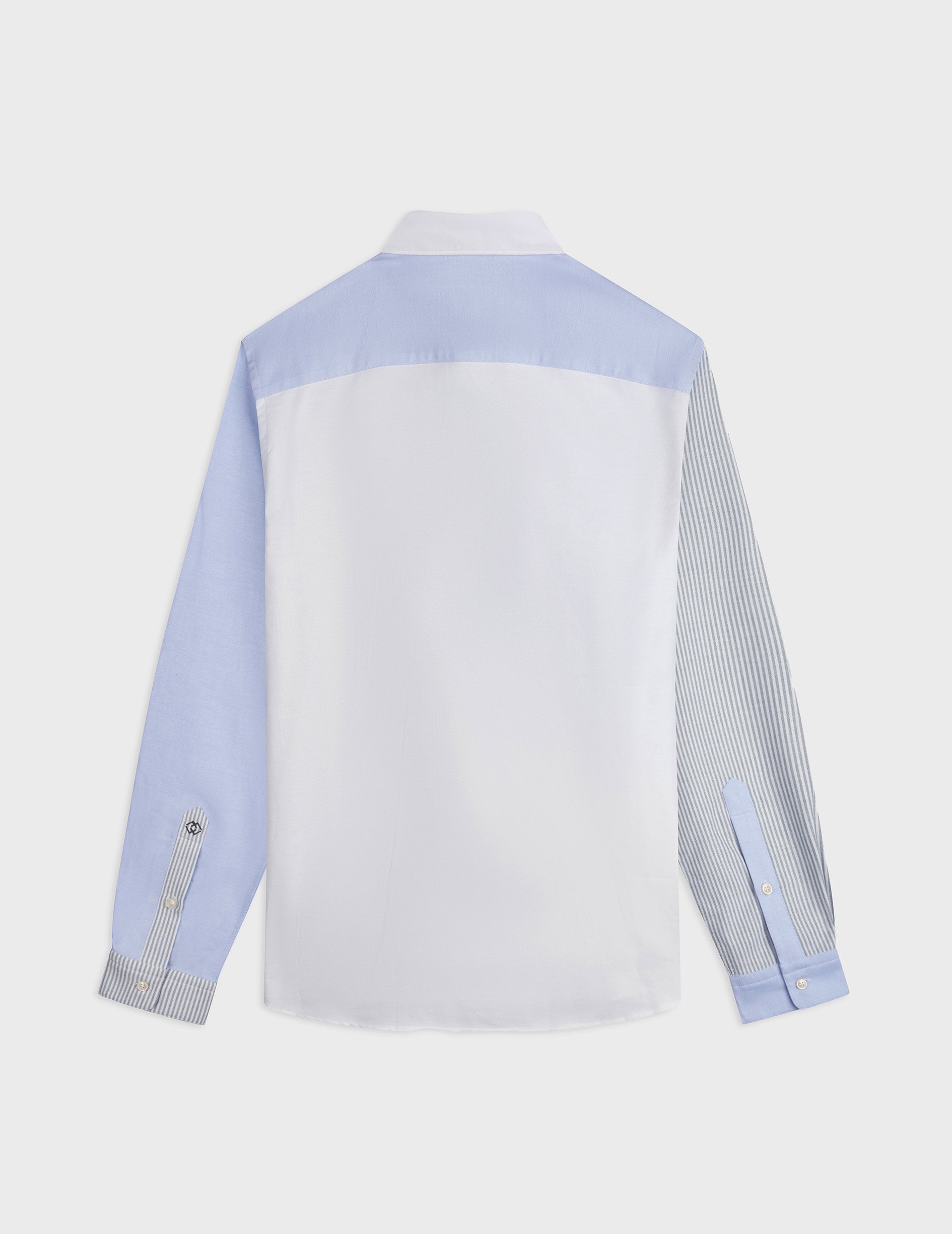 Blue Aymeric Fun shirt - Oxford - American Collar