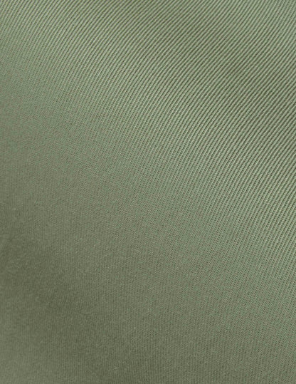 Laurine hidden button placket shirt