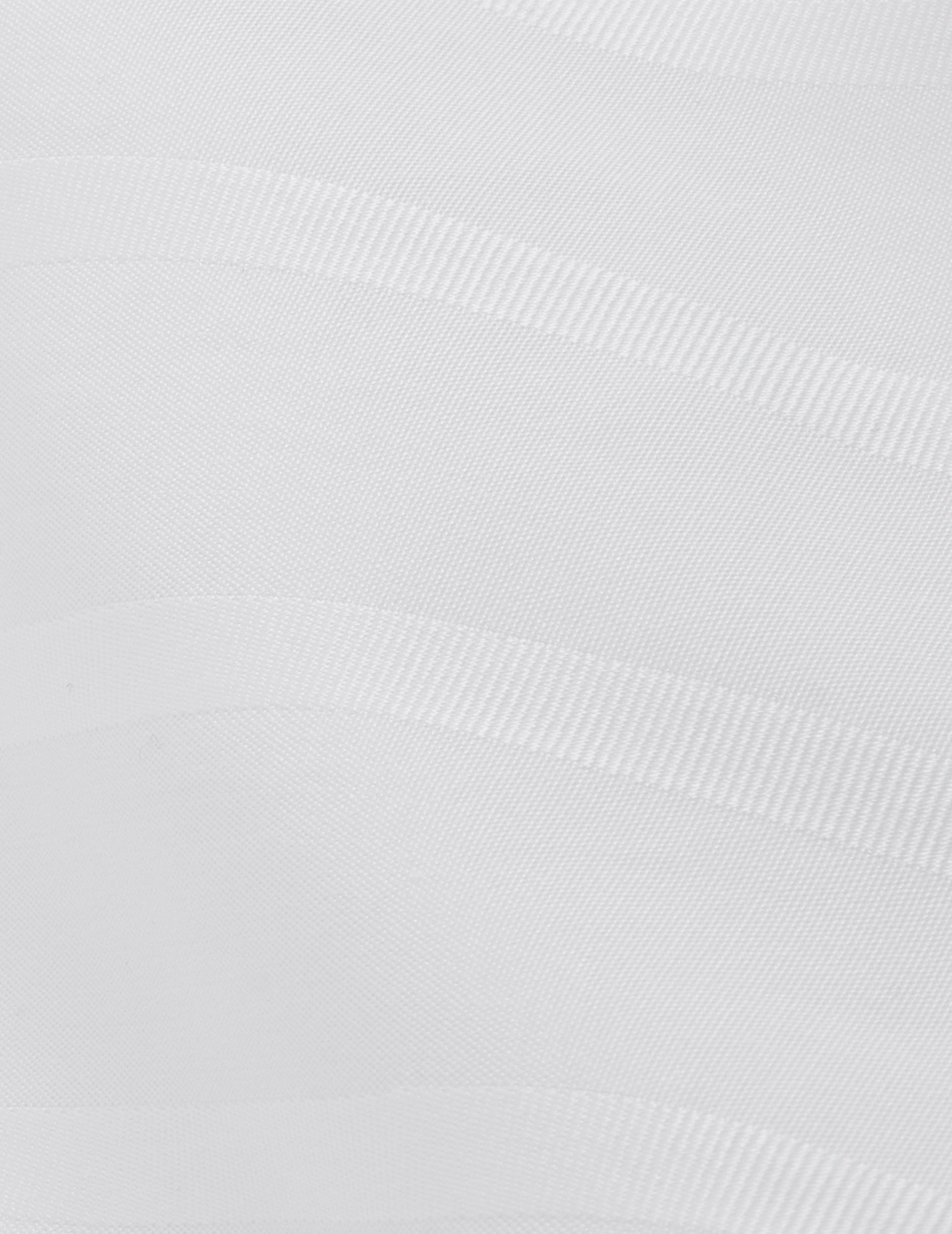 Léa white striped oversized shirt - Poplin - Shirt Collar