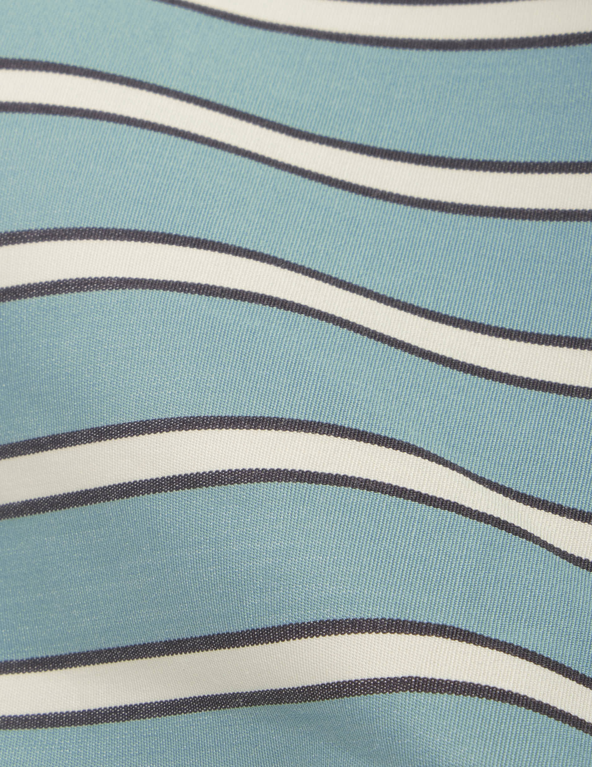 Lizandra sage green striped oversized shirt - Poplin - Shirt Collar