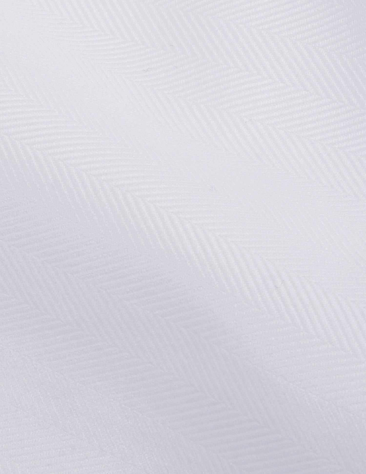 Mathéa white hidden button placket shirt - Herringbone  - Shirt Collar#6