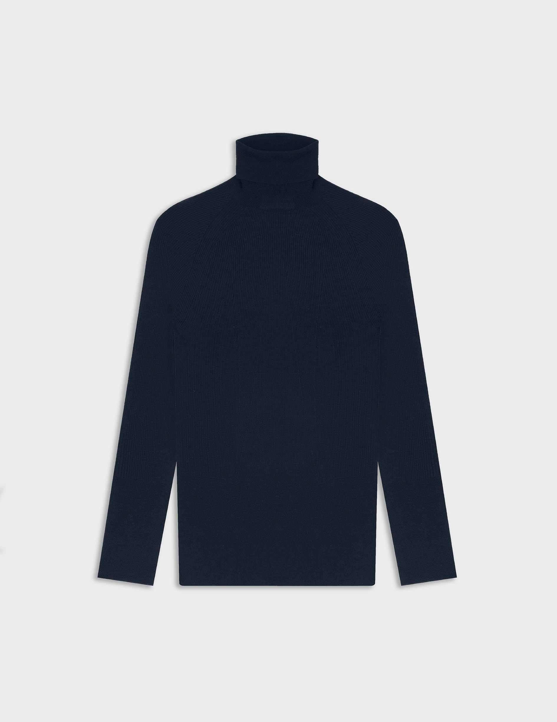 Masha navy wool sweater
