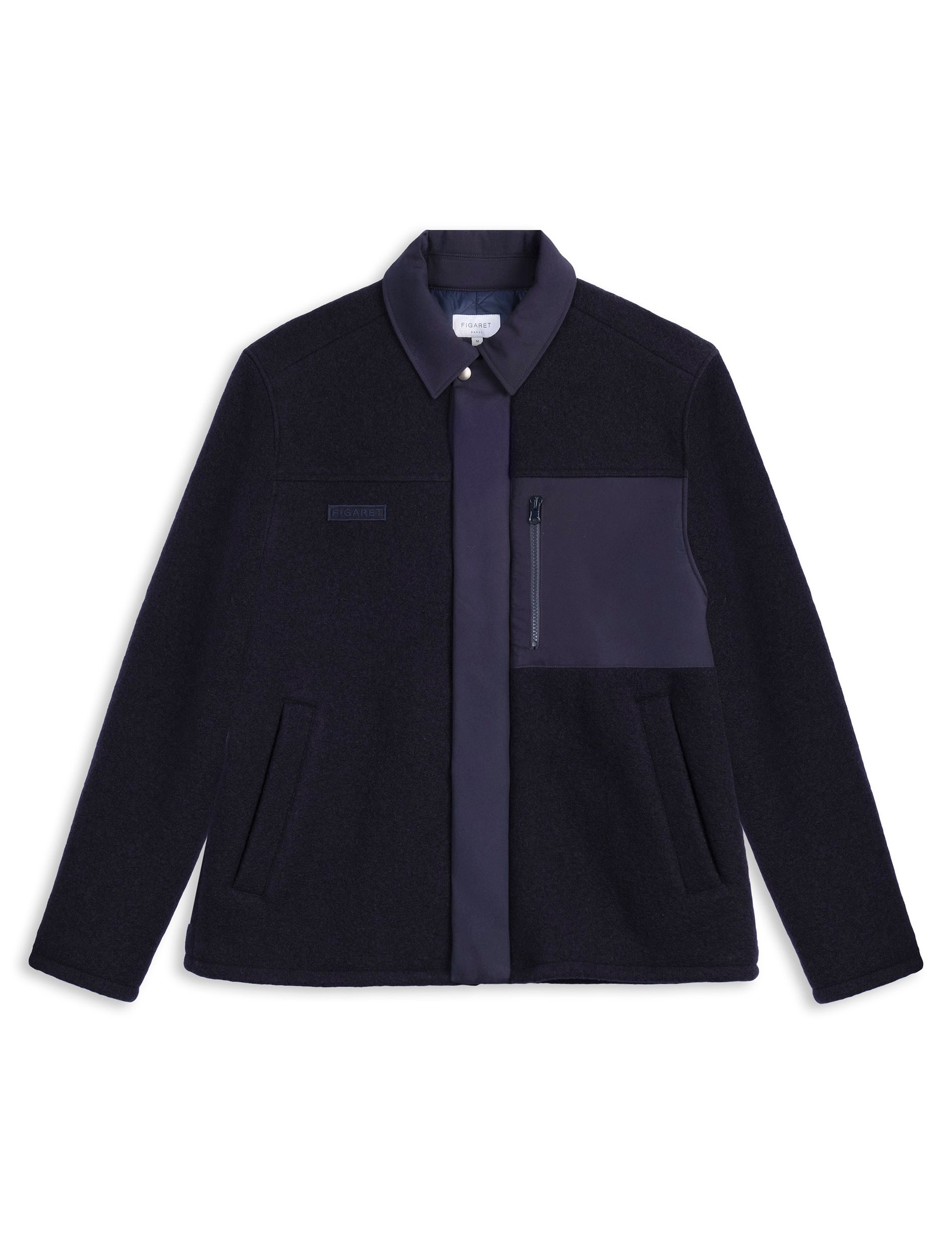 Maélan navy wool jacket
