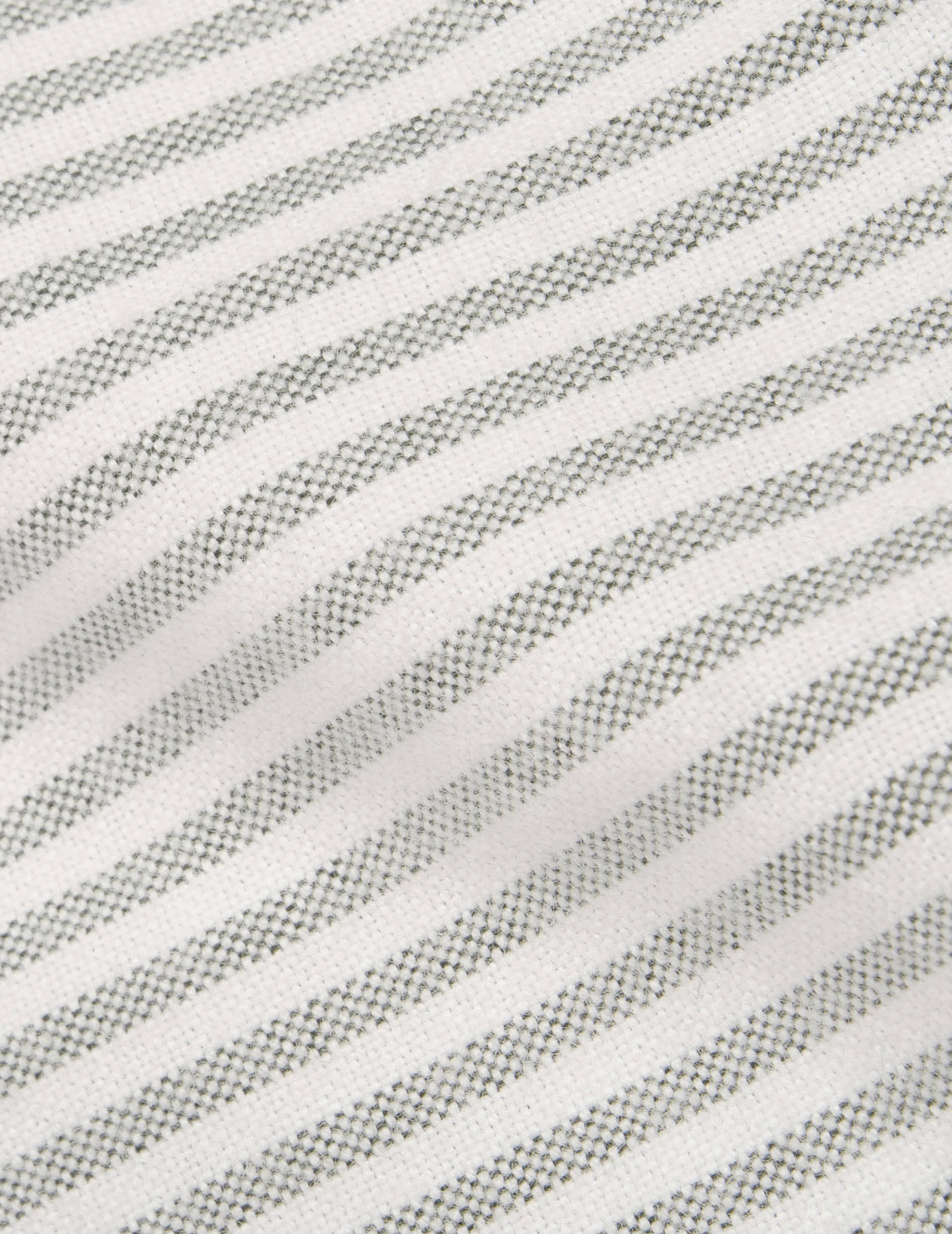 Gabriel striped green shirt - Scratch oxford - American Collar