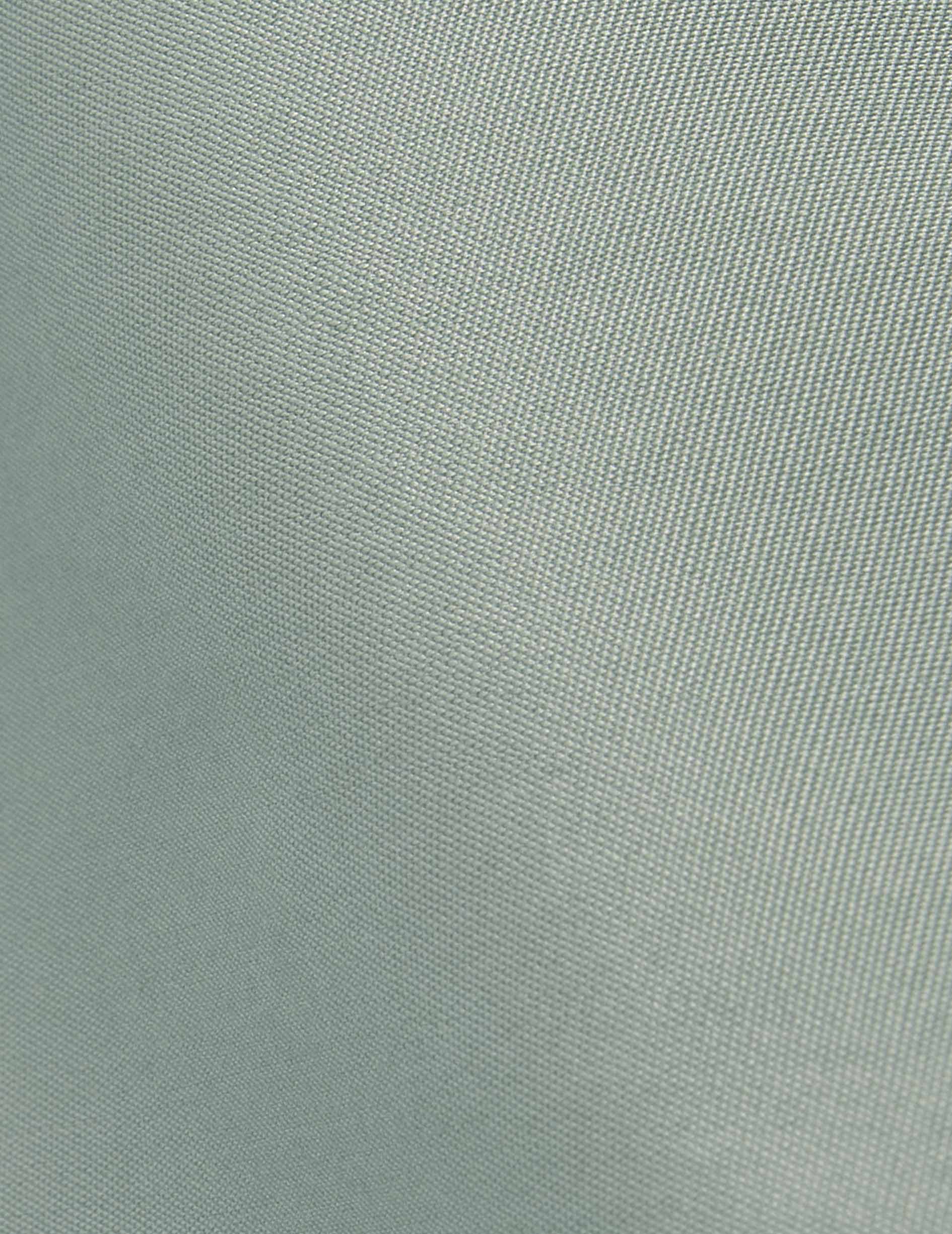 Semi-fitted green shirt - Poplin - Majestic Collar