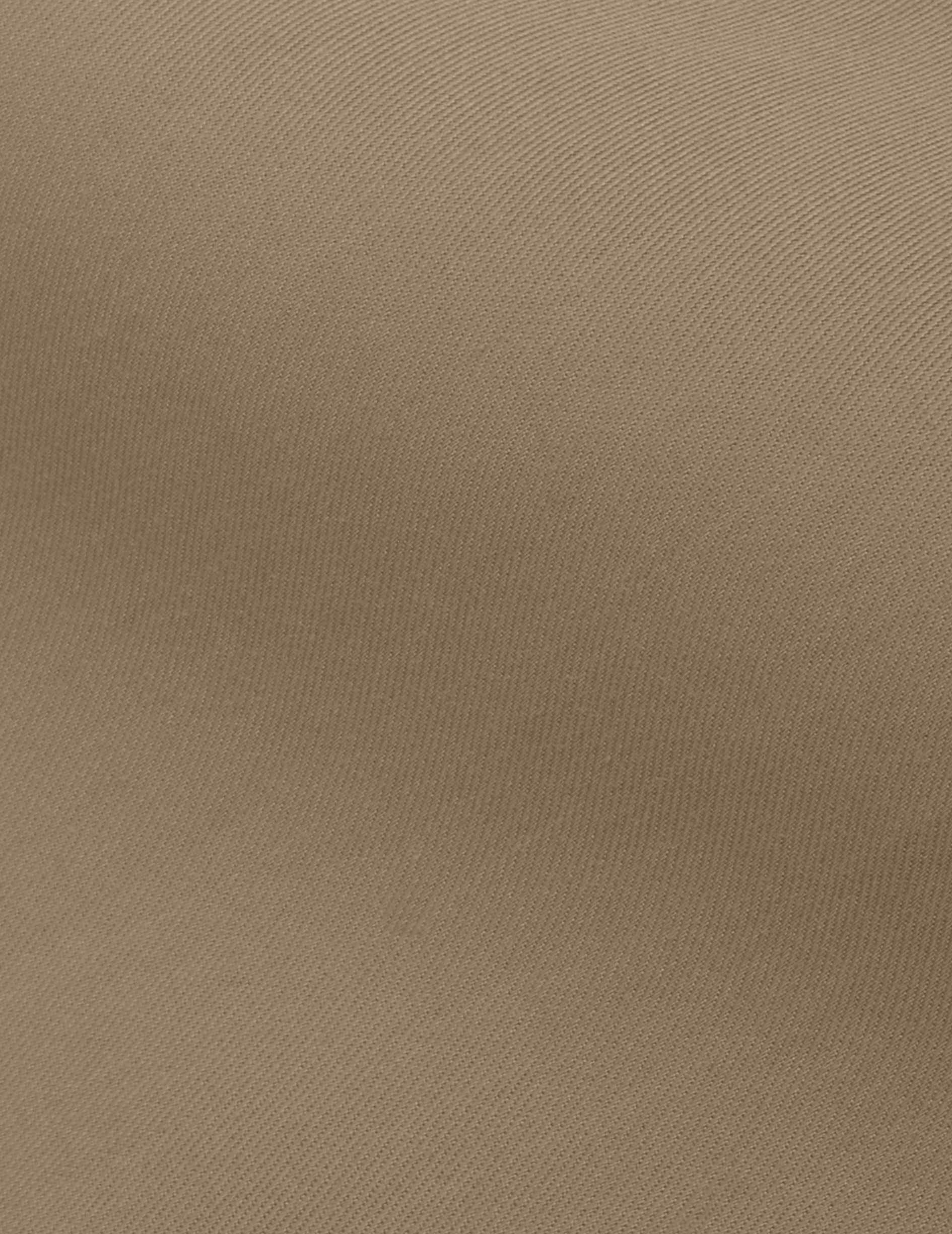 Mathéo beige shirt - Twill - Prodigious buttoned Collar