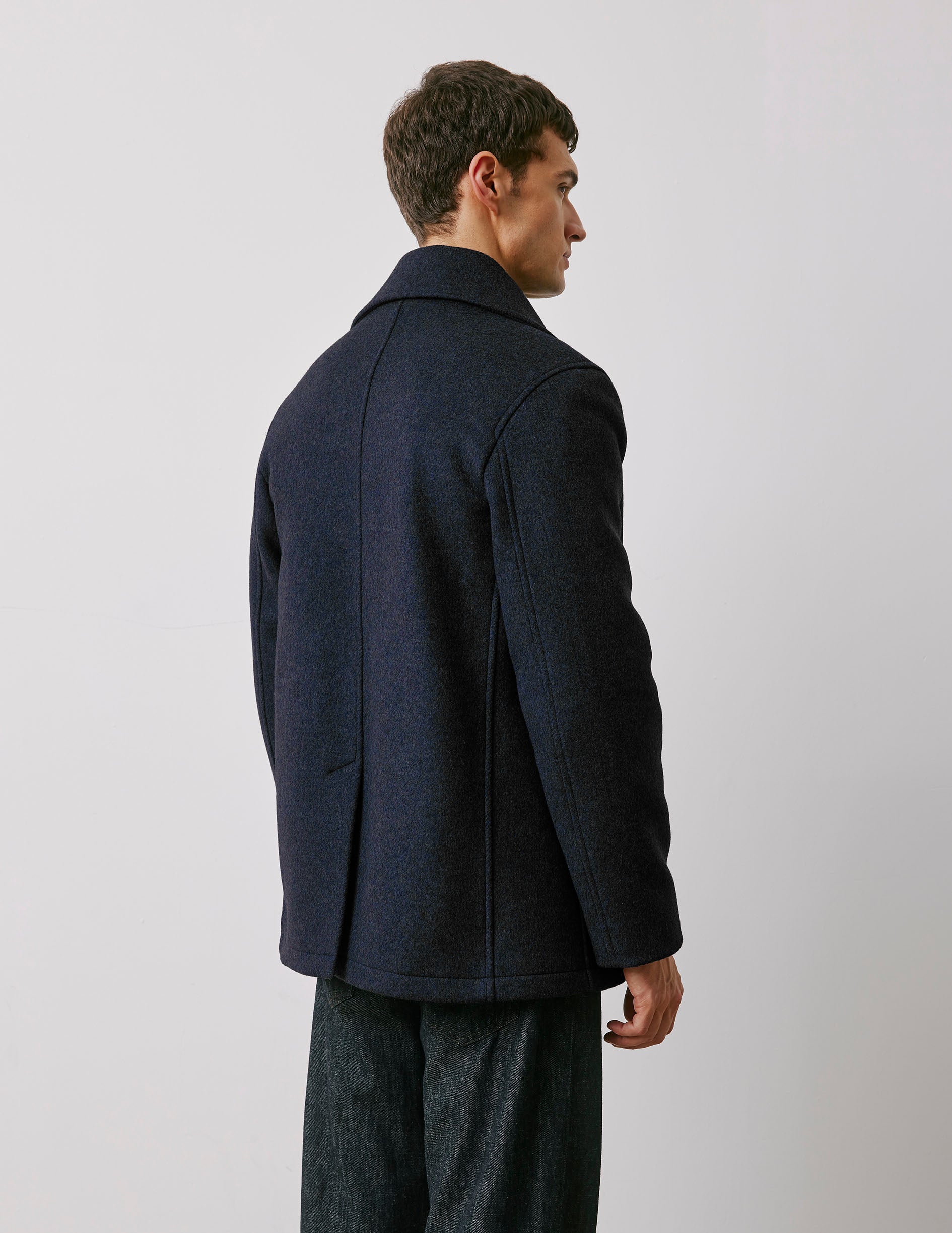 Martin navy wool peacoat