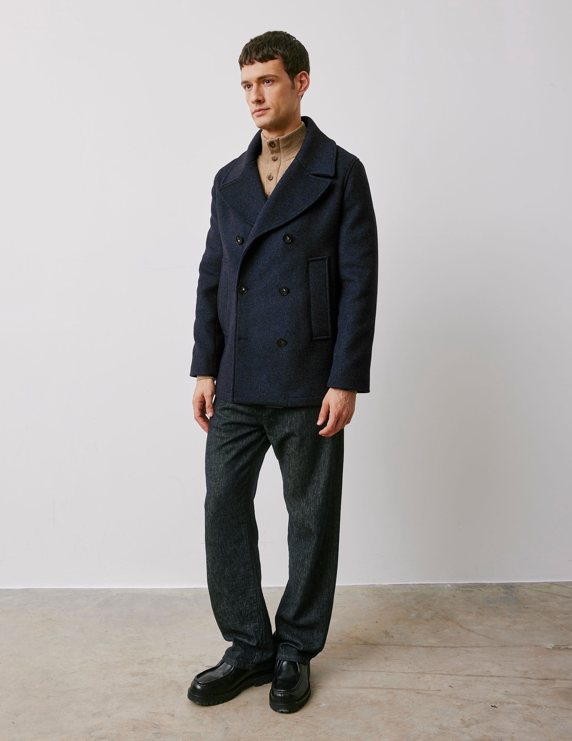 Martin navy wool peacoat