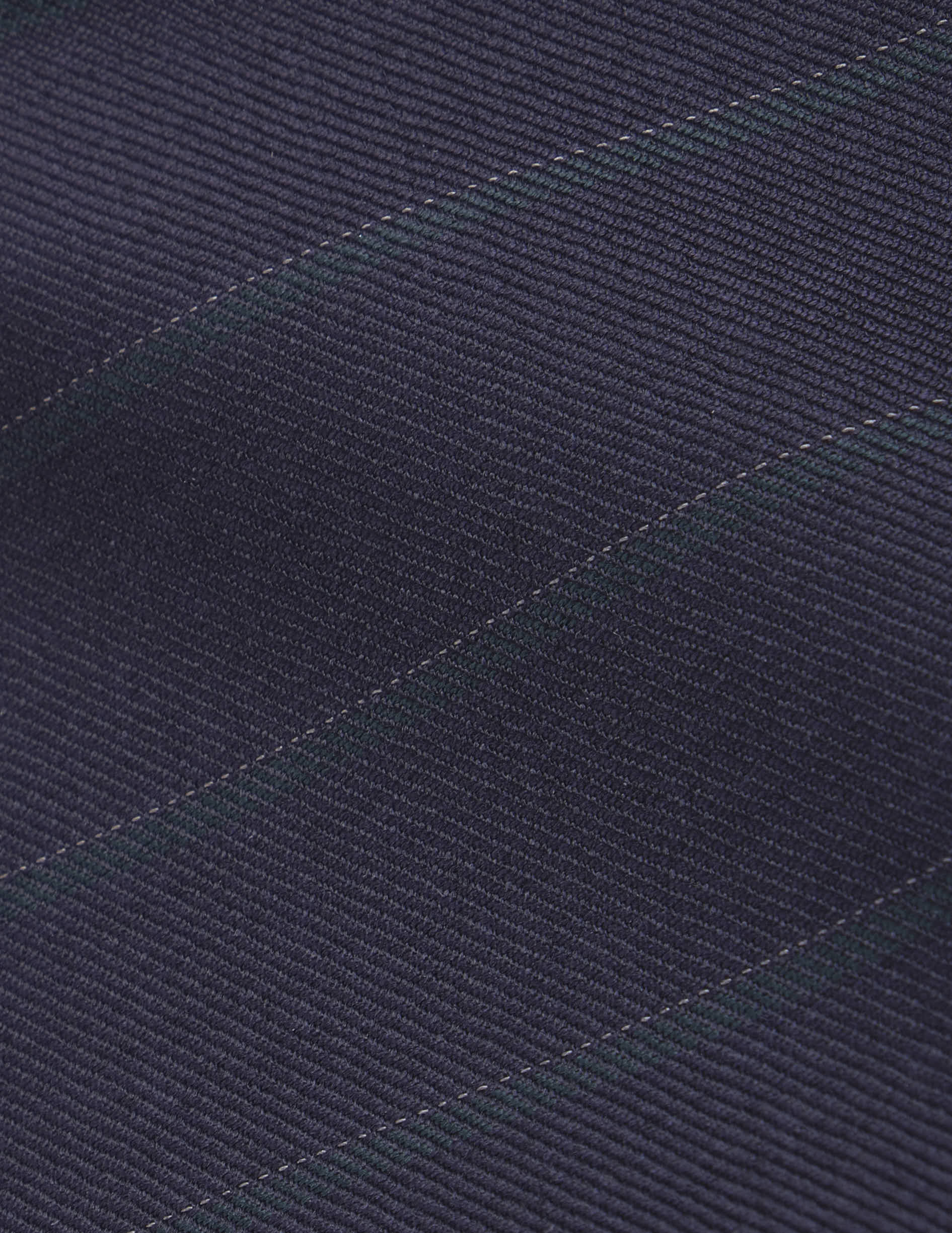 Driss navy striped virgin wool suit pants