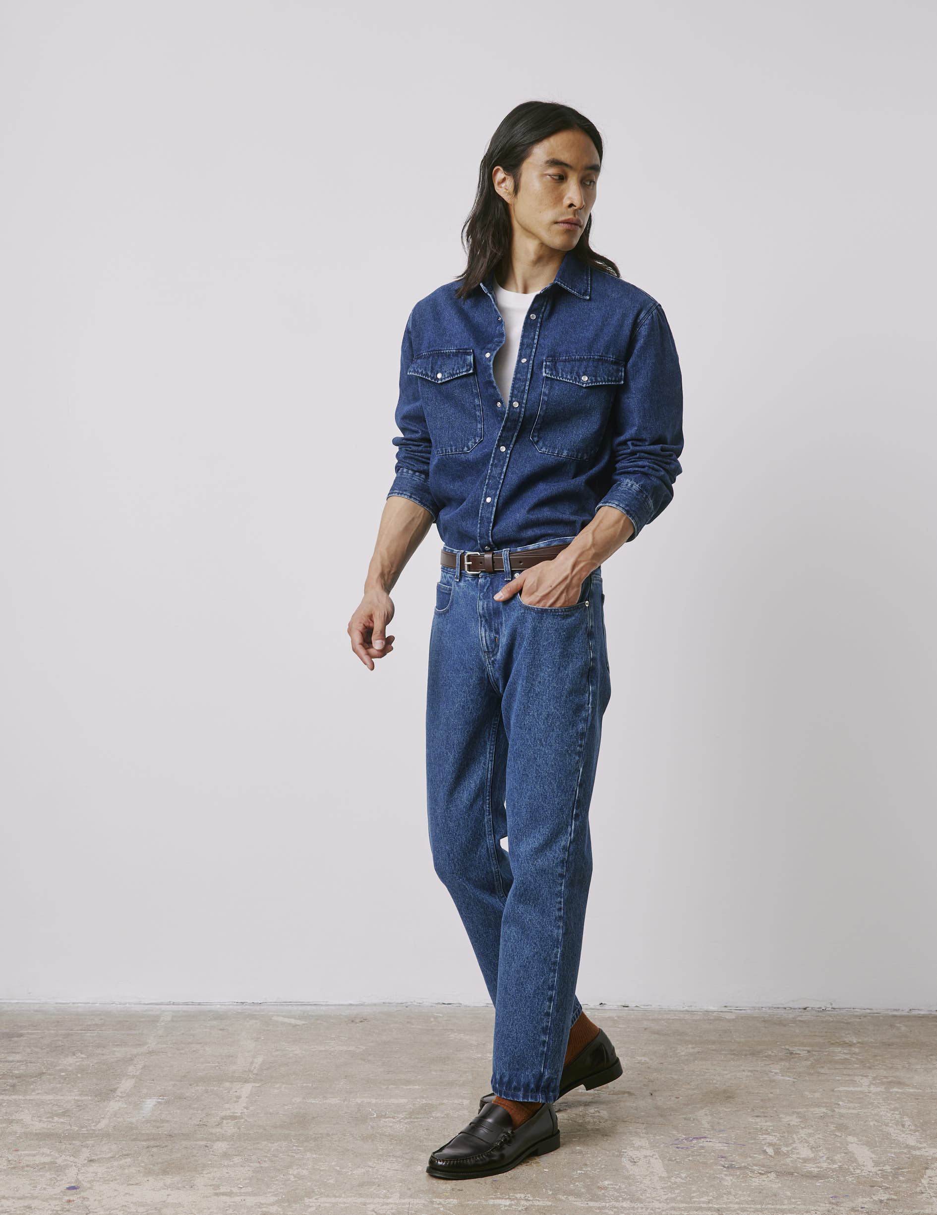 Florentin denim blue jeans