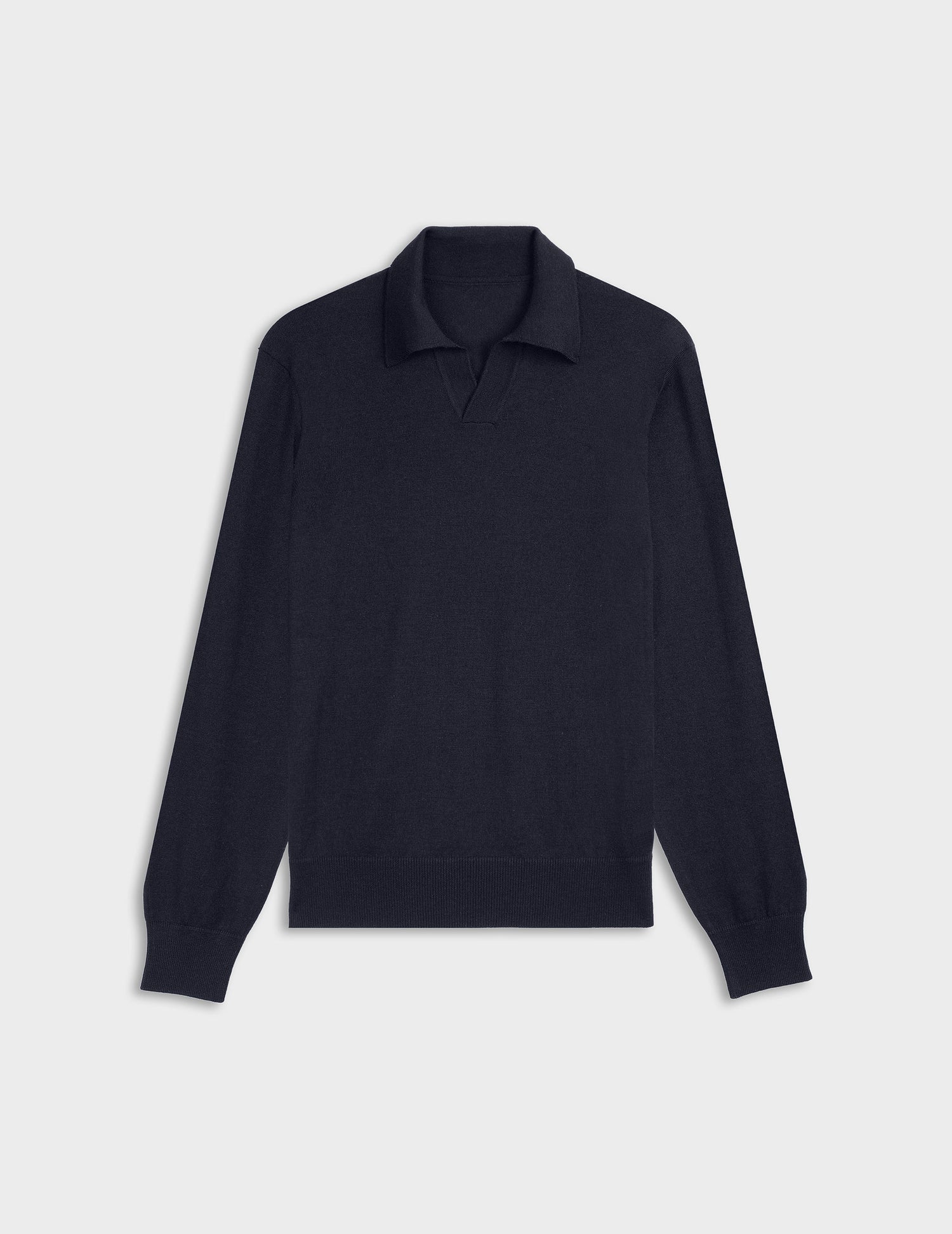 Ilian navy wool sweater