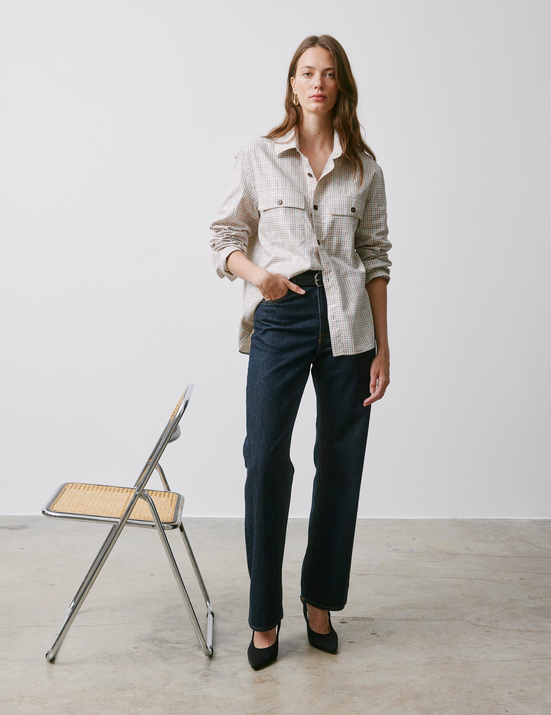 Visconti checked shirt - Flannel - Shirt Collar