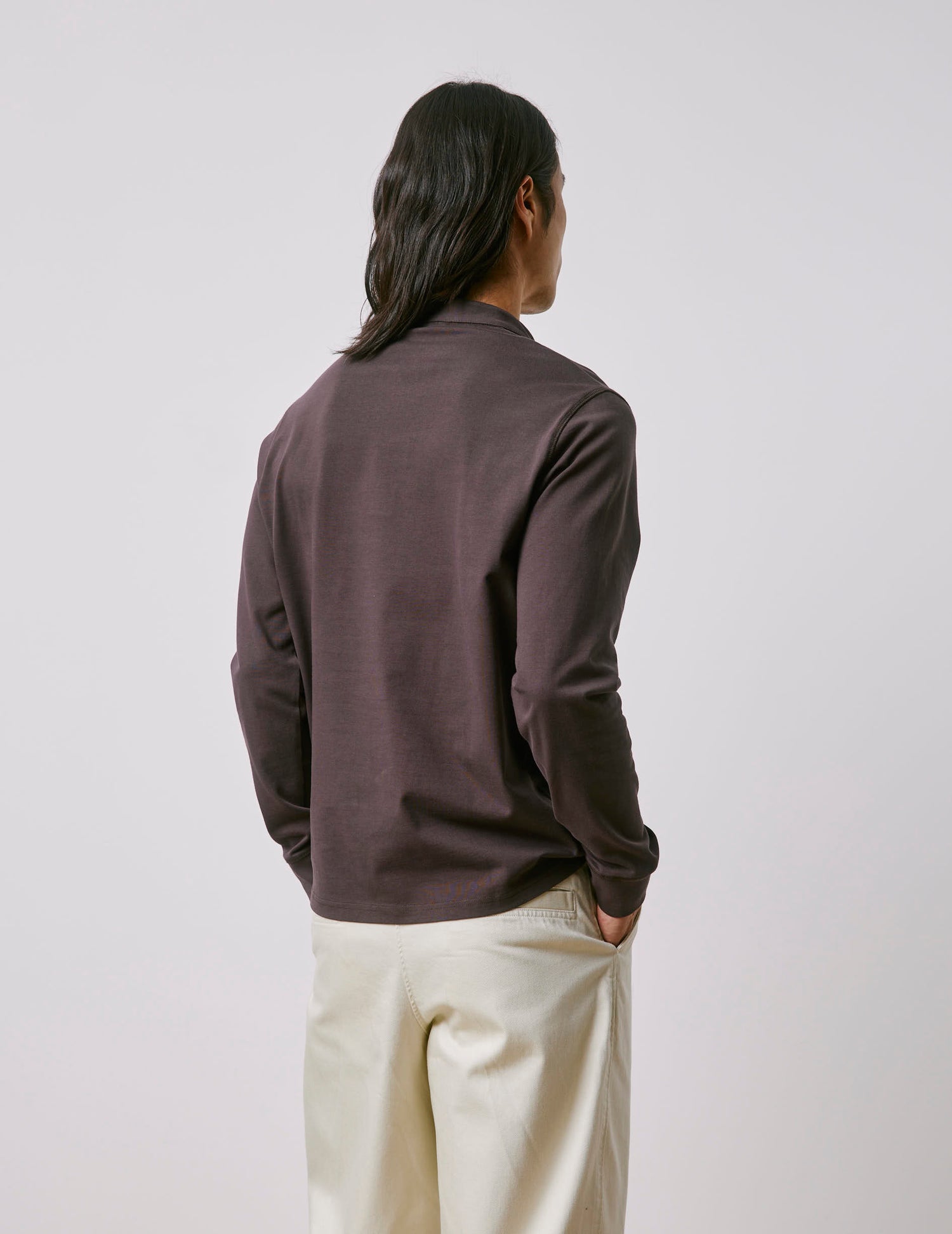 Charles brown cotton t-shirt