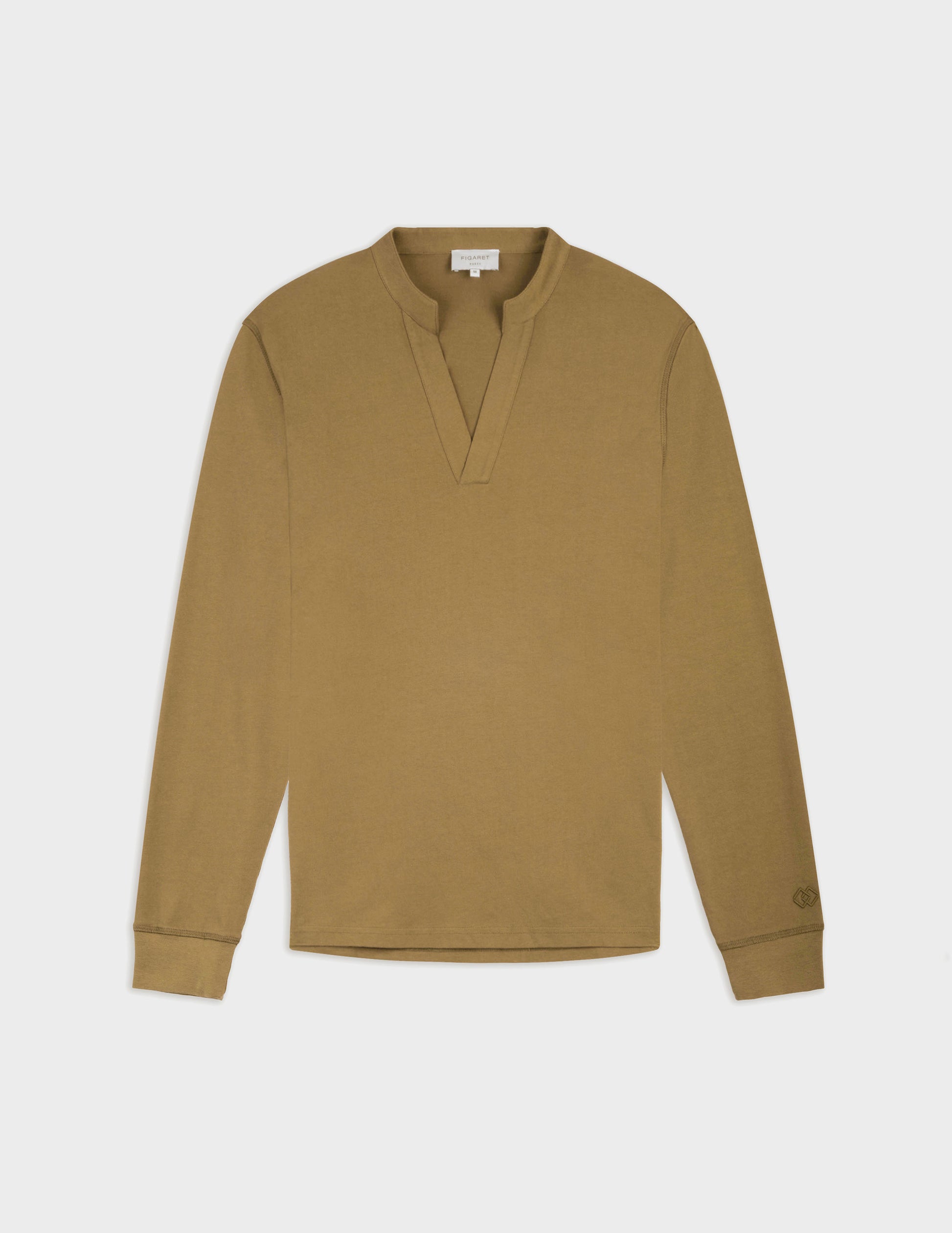 Charles beige cotton t-shirt