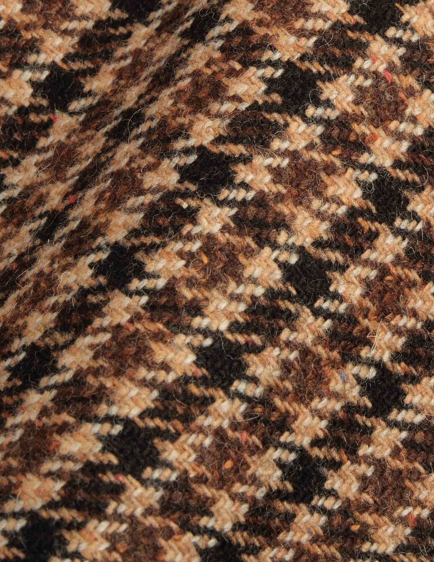 Gabin brown houndstooth wool blazer