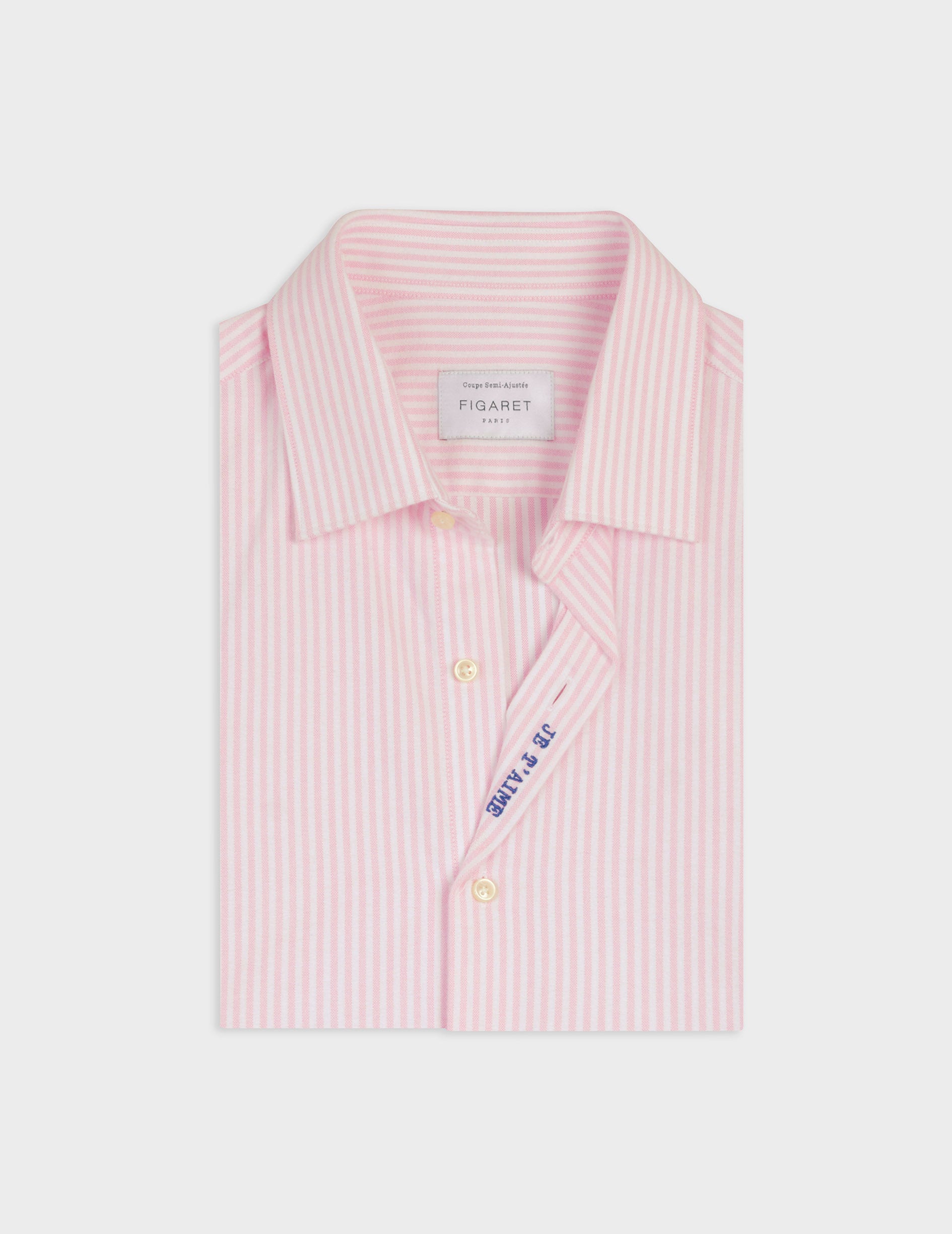 Unisex pink striped 