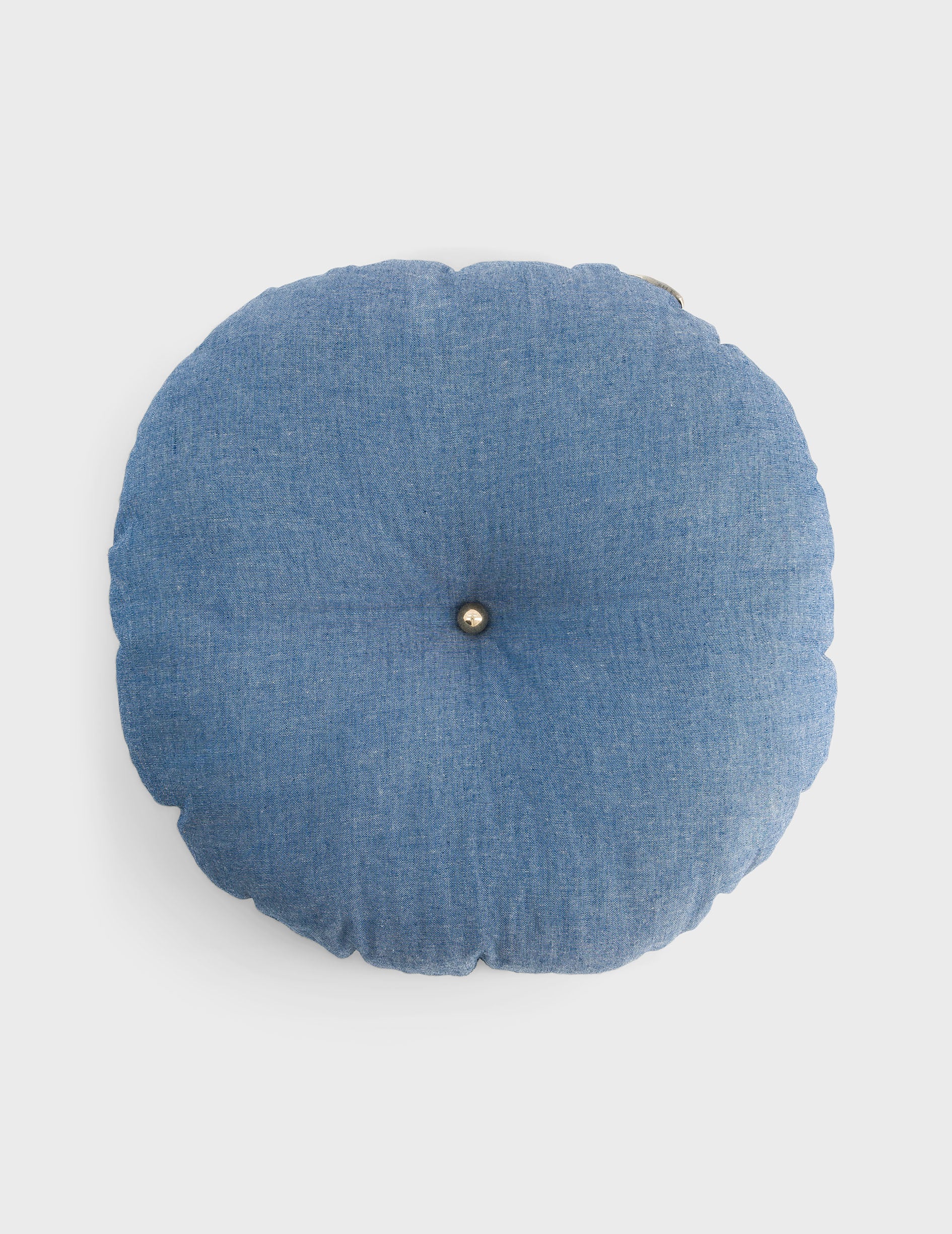 Pandoro blue chambray cushion