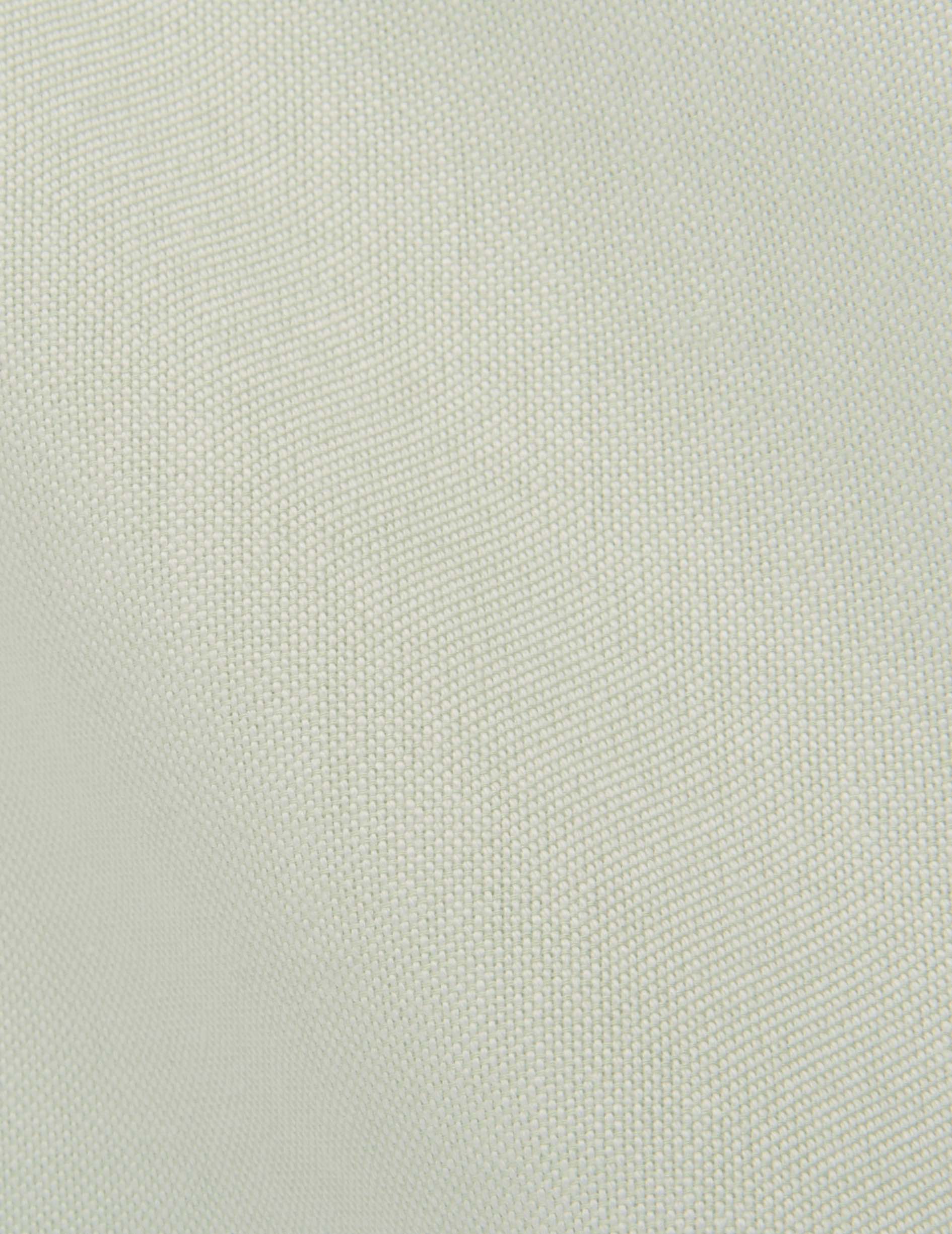 Light green Carl shirt - Oxford - droit ouvert Collar