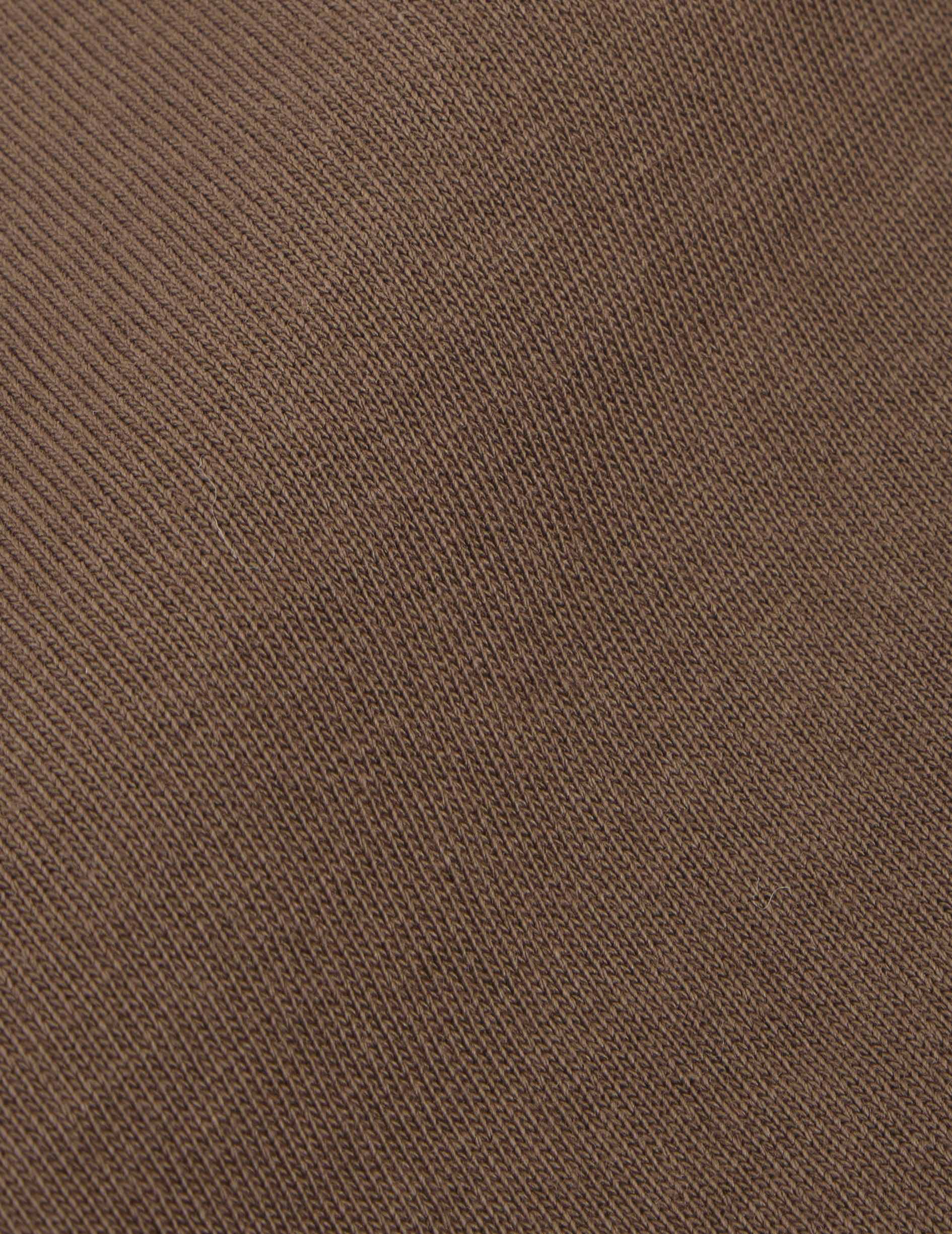 Charly dark brown cotton T-shirt